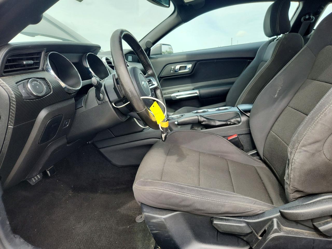 2015 Ford Mustang Gray vin: 1FA6P8AMXF5386322