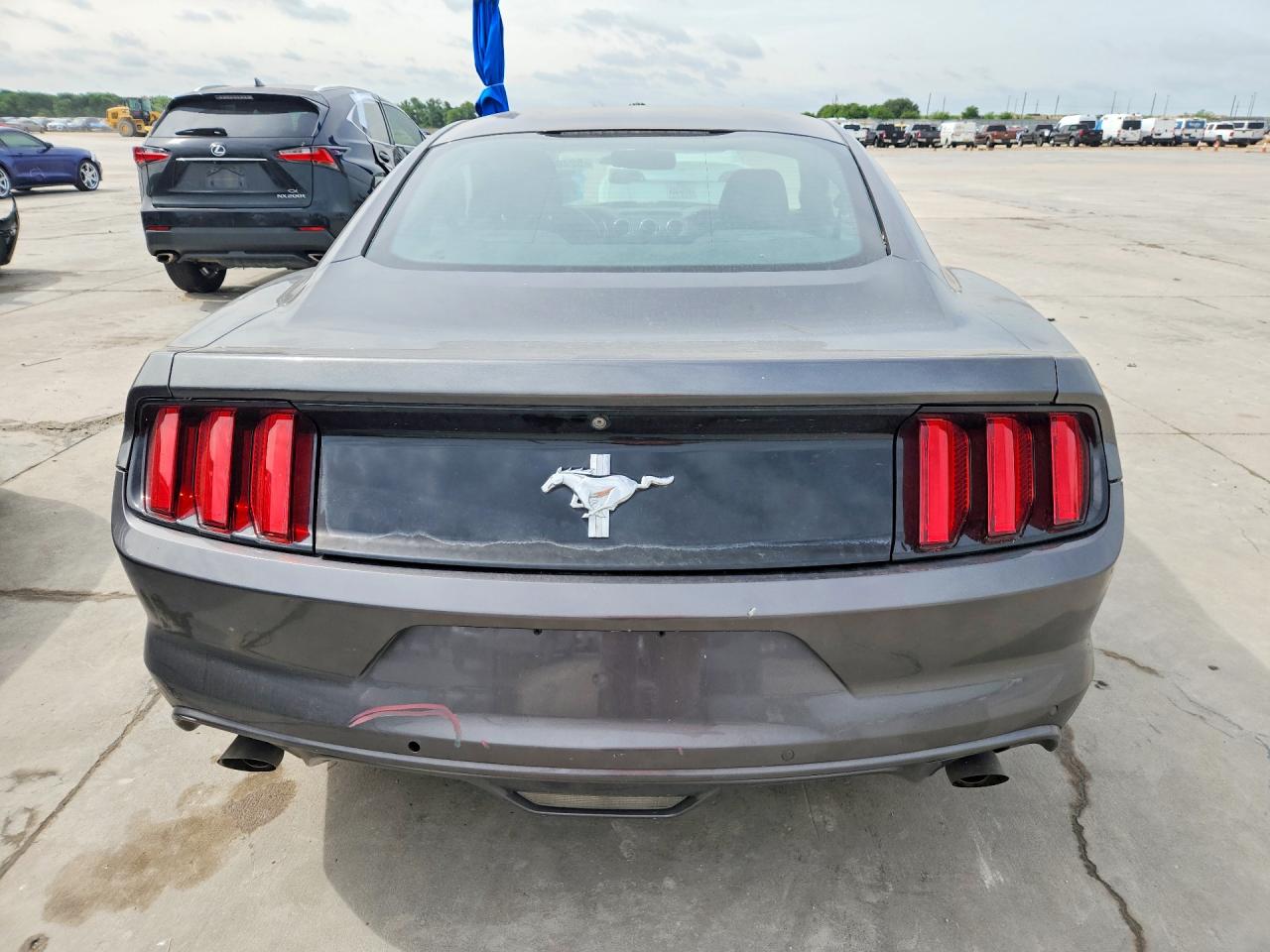 2015 Ford Mustang Gray vin: 1FA6P8AMXF5386322