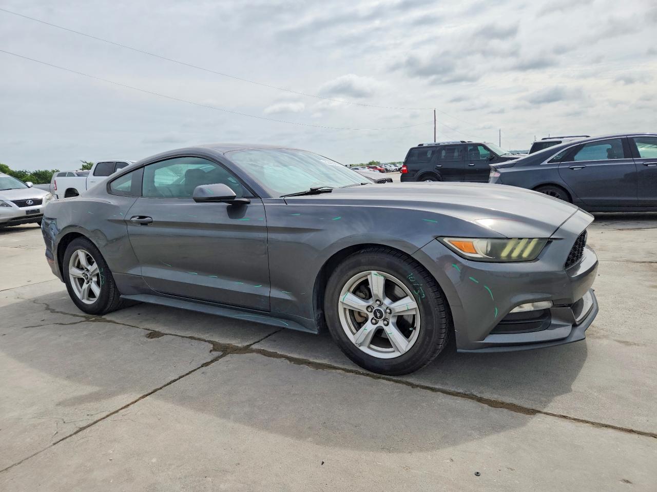 2015 Ford Mustang Gray vin: 1FA6P8AMXF5386322