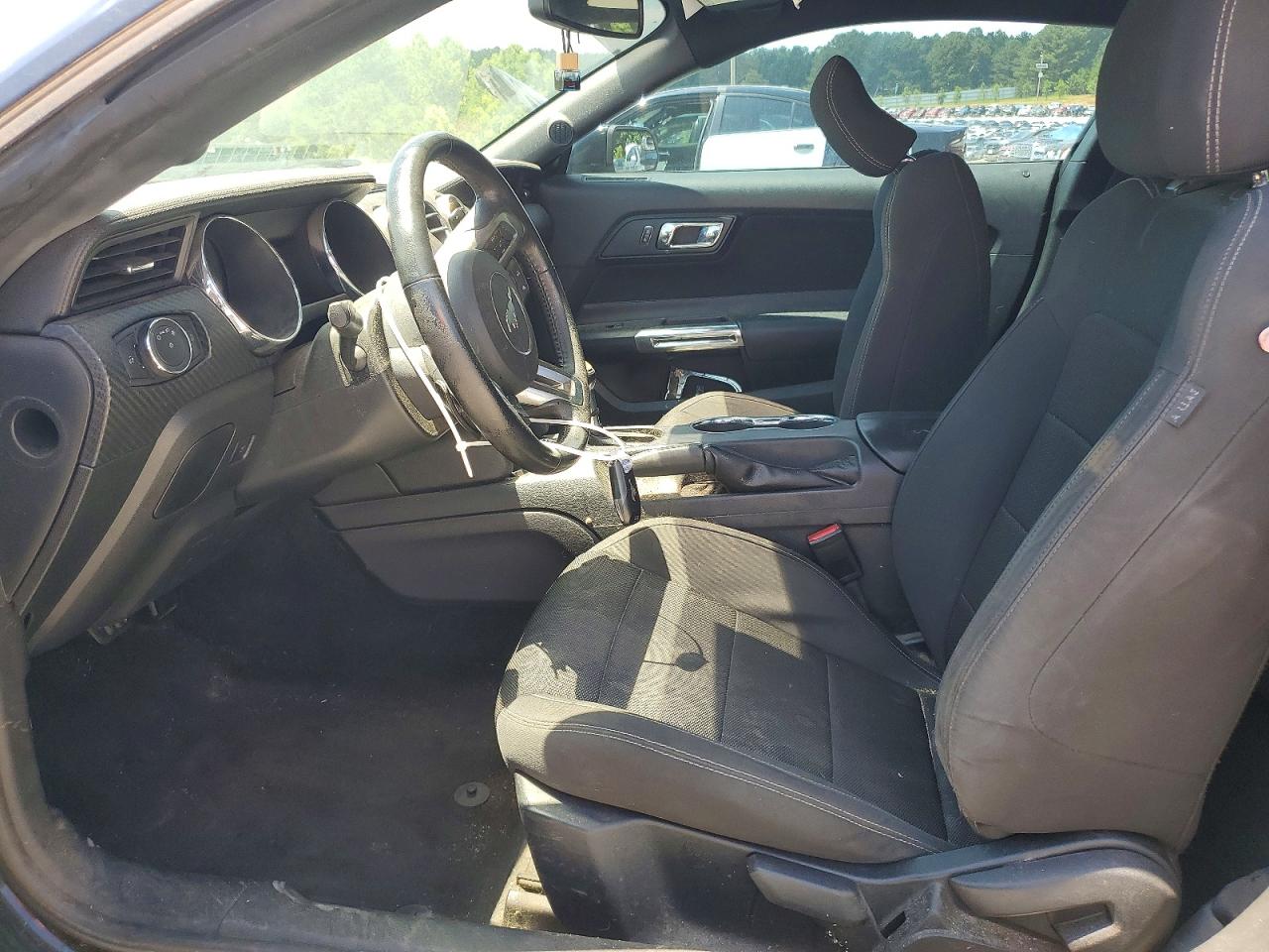 2015 Ford Mustang Black vin: 1FA6P8AMXF5402308