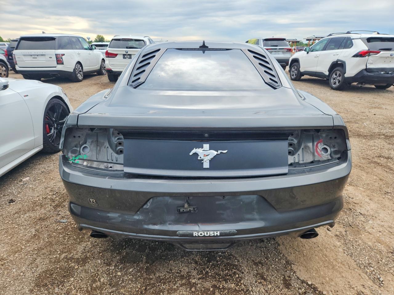 2015 Ford Mustang Gray vin: 1FA6P8AMXF5427371