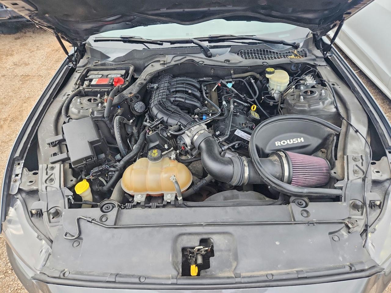 2015 Ford Mustang Gray vin: 1FA6P8AMXF5427371