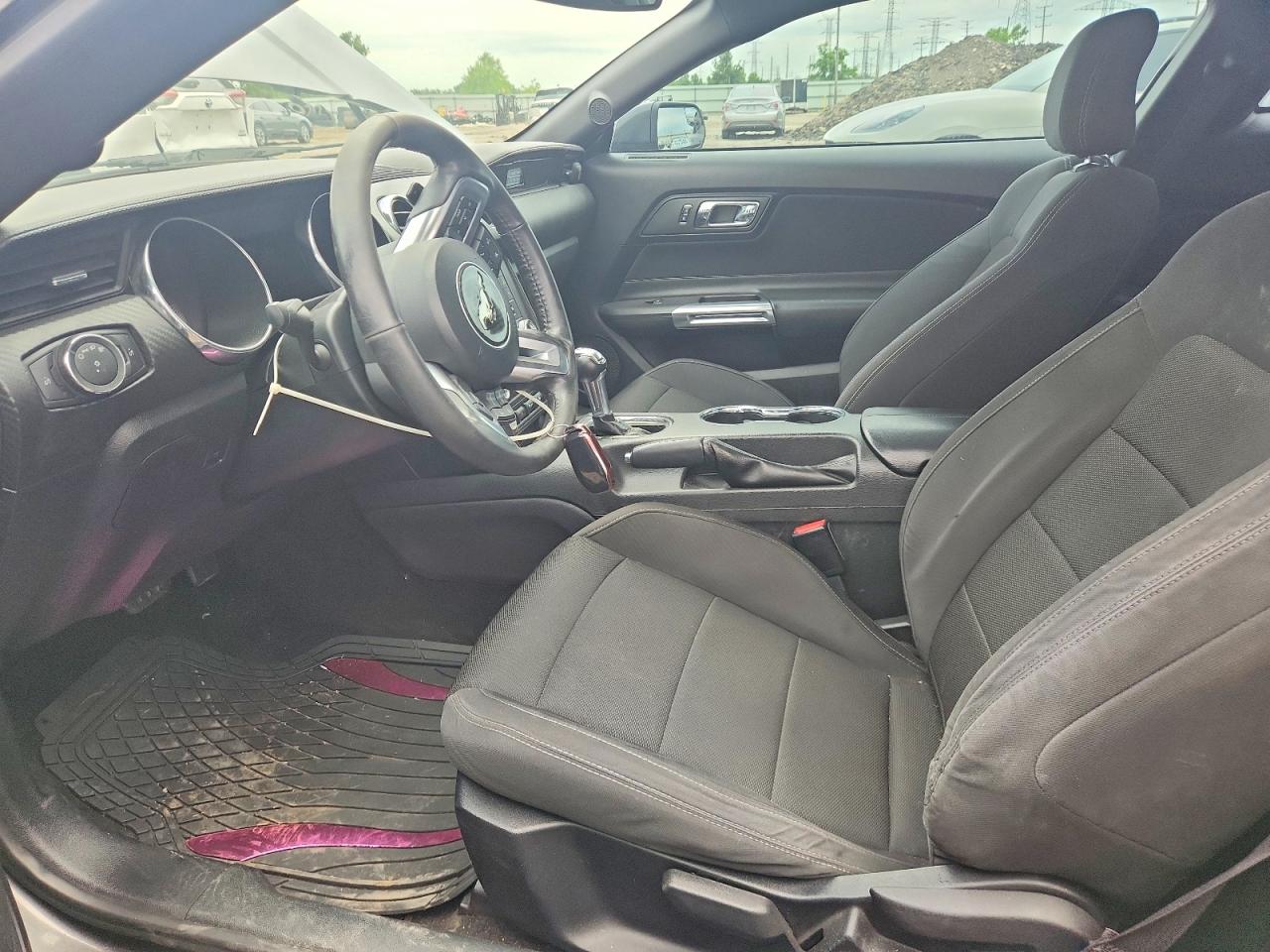 2015 Ford Mustang Gray vin: 1FA6P8AMXF5427371
