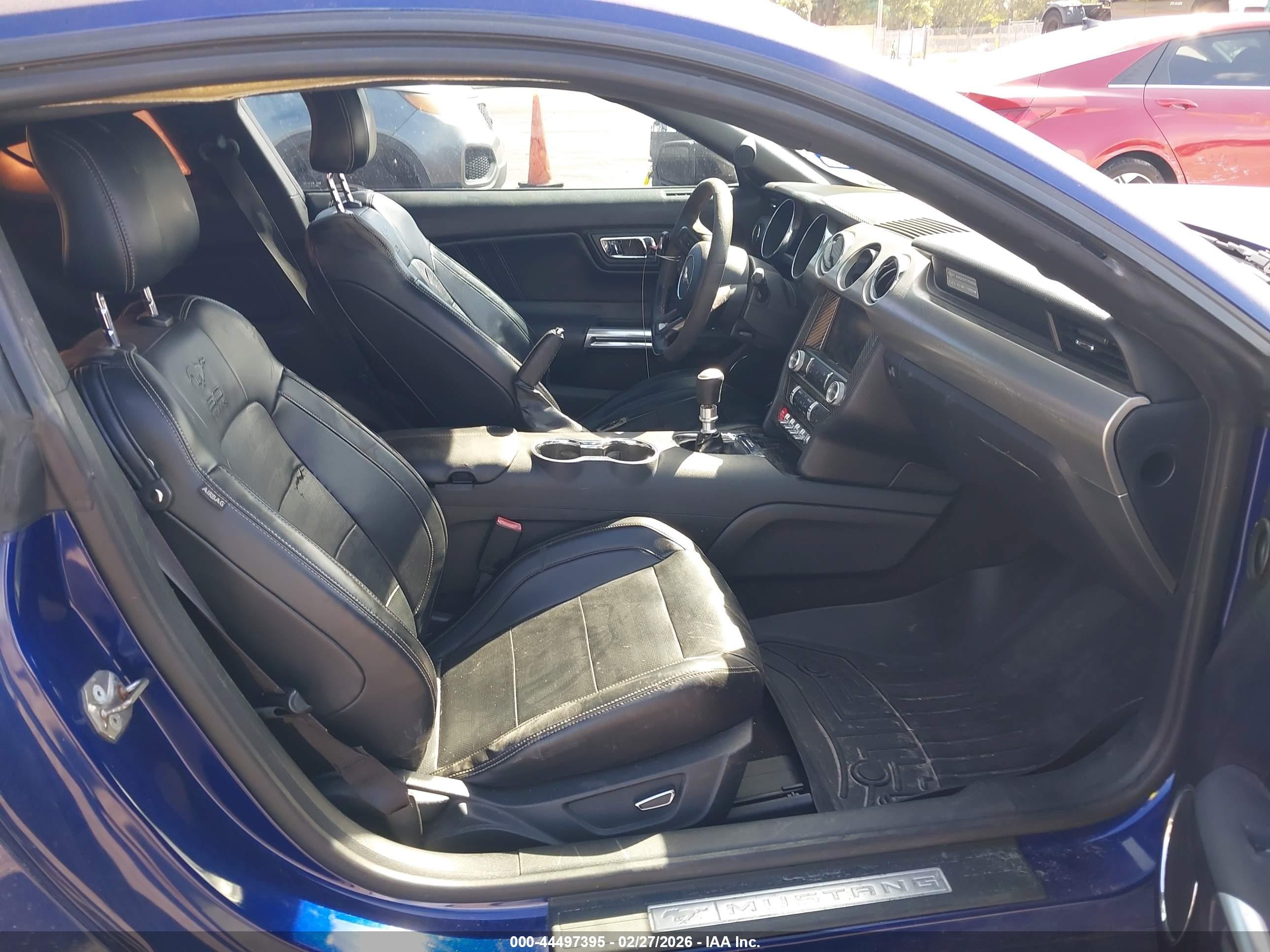 2015 Ford Mustang Gt Premium Dark Blue vin: 1FA6P8CF0F5303608