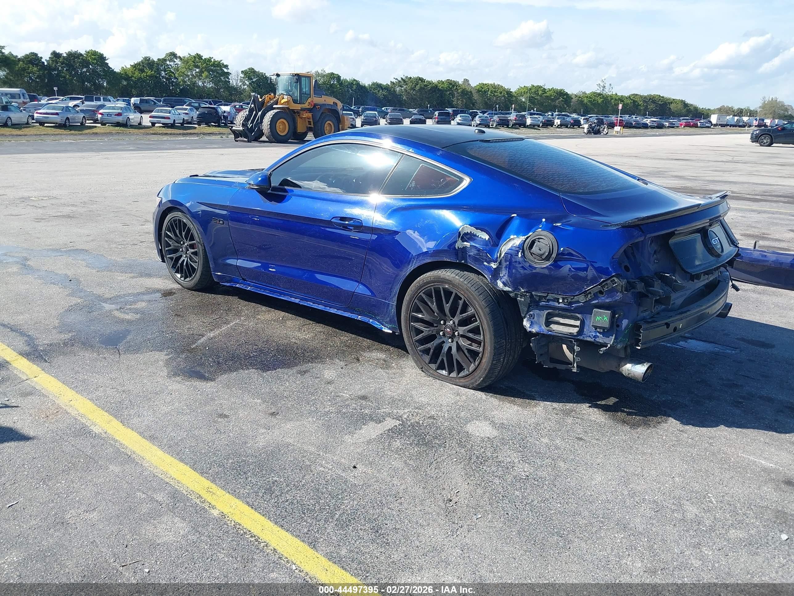 2015 Ford Mustang Gt Premium Dark Blue vin: 1FA6P8CF0F5303608