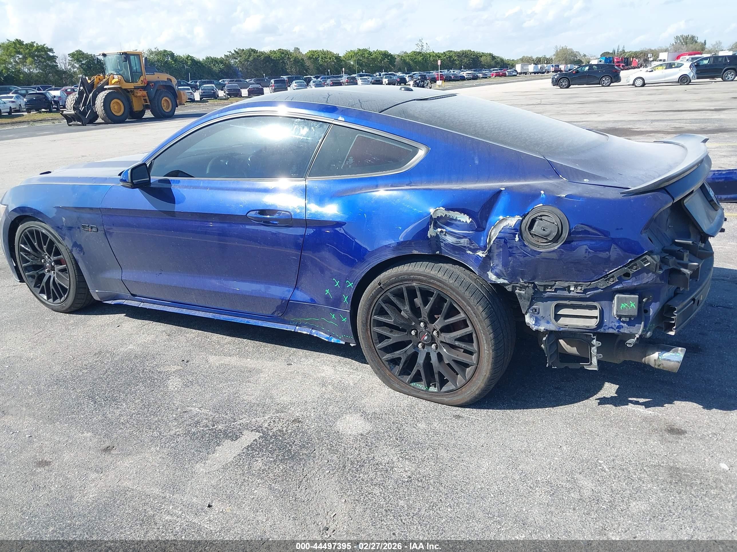 2015 Ford Mustang Gt Premium Dark Blue vin: 1FA6P8CF0F5303608