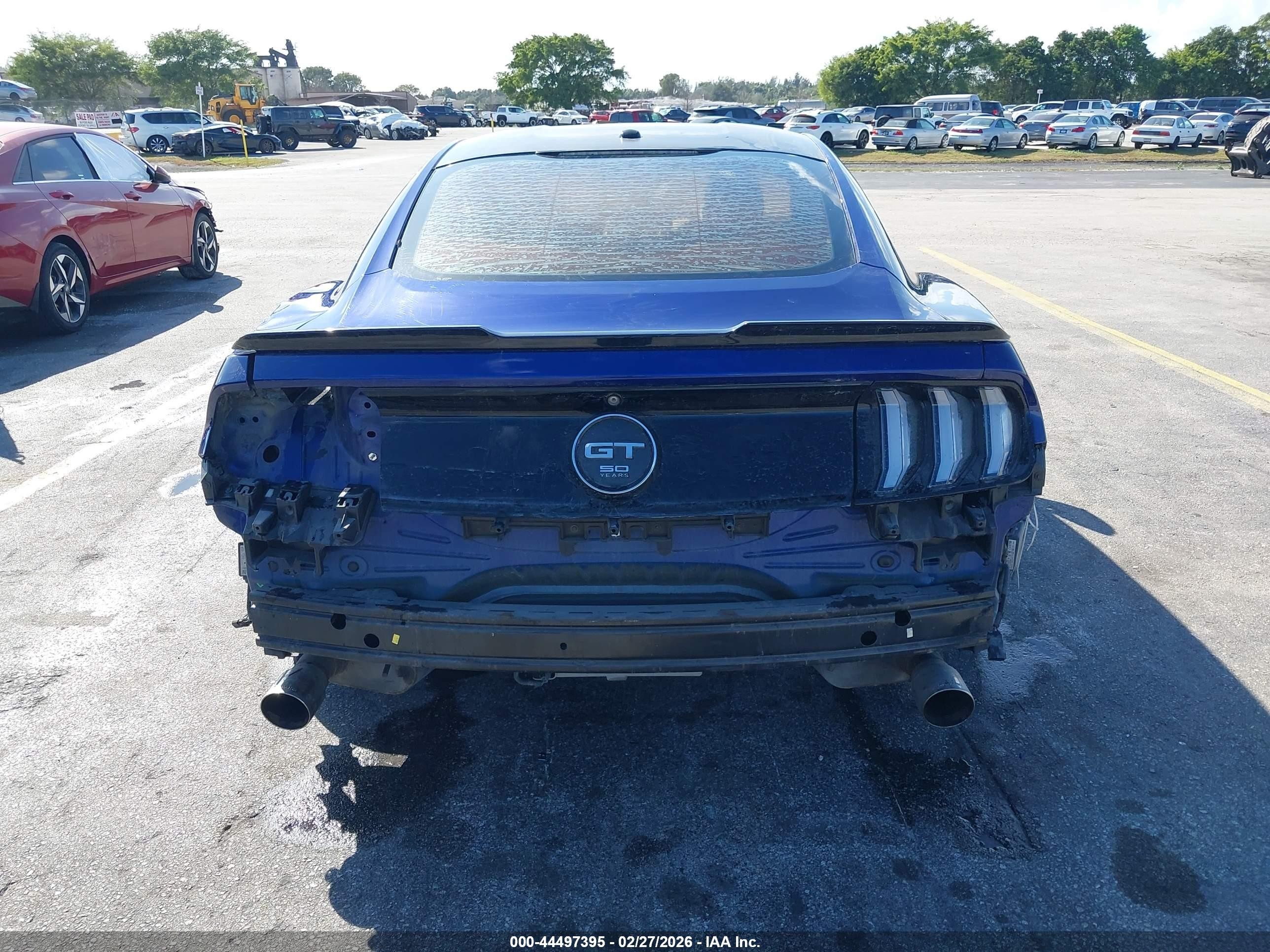 2015 Ford Mustang Gt Premium Dark Blue vin: 1FA6P8CF0F5303608