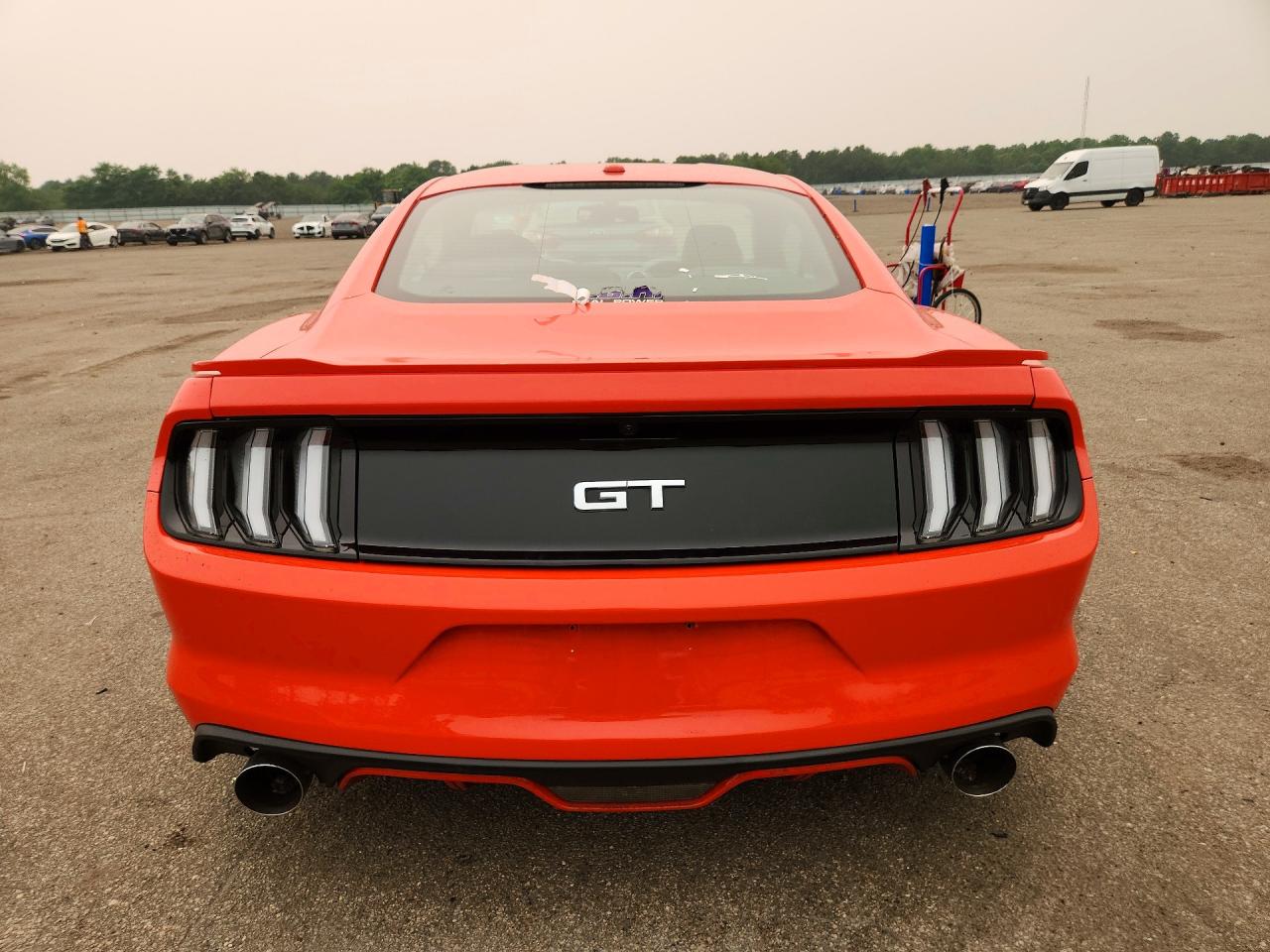 2015 Ford Mustang Gt Оранжевый vin: 1FA6P8CF0F5303706