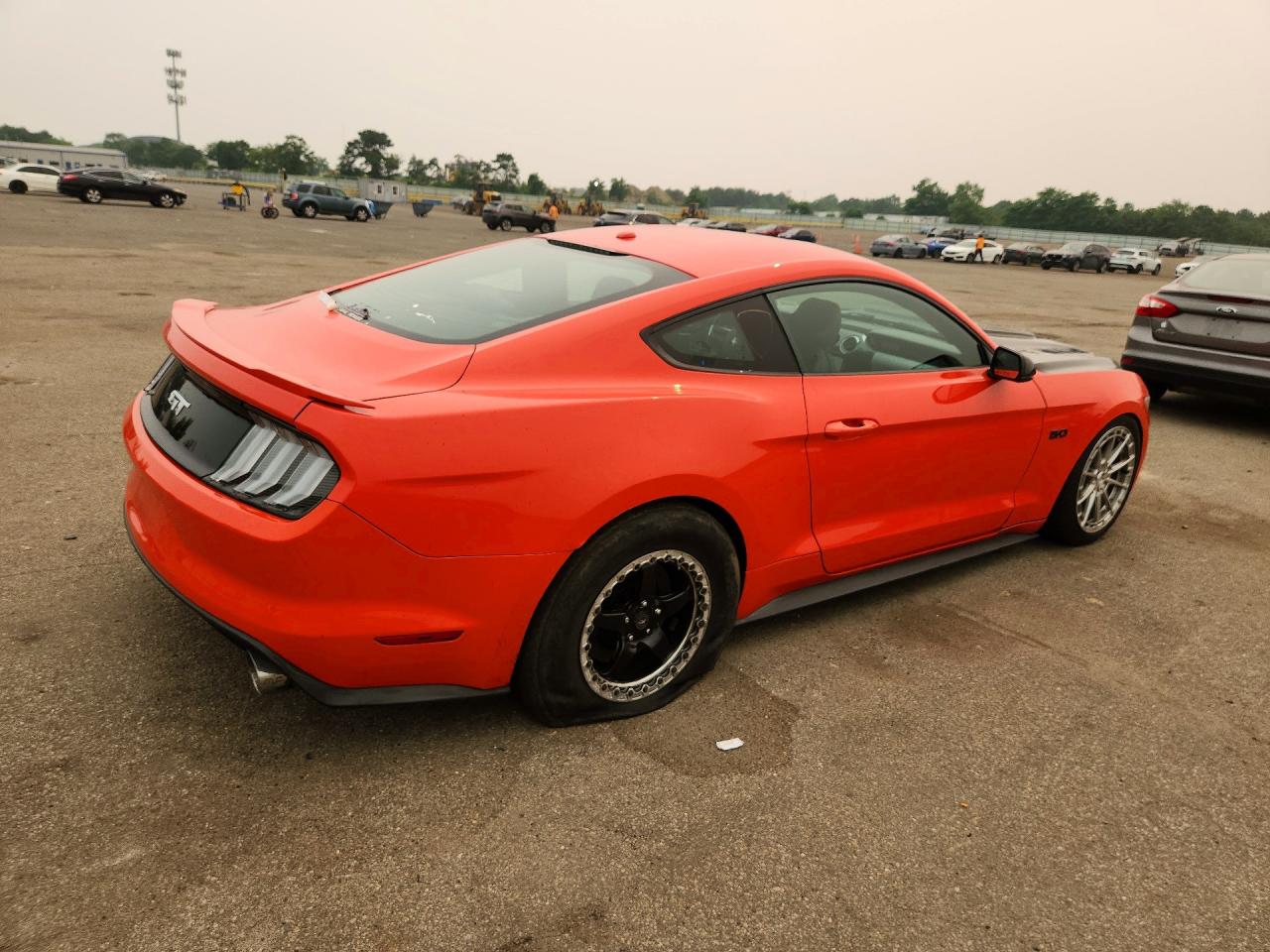 2015 Ford Mustang Gt Оранжевый vin: 1FA6P8CF0F5303706