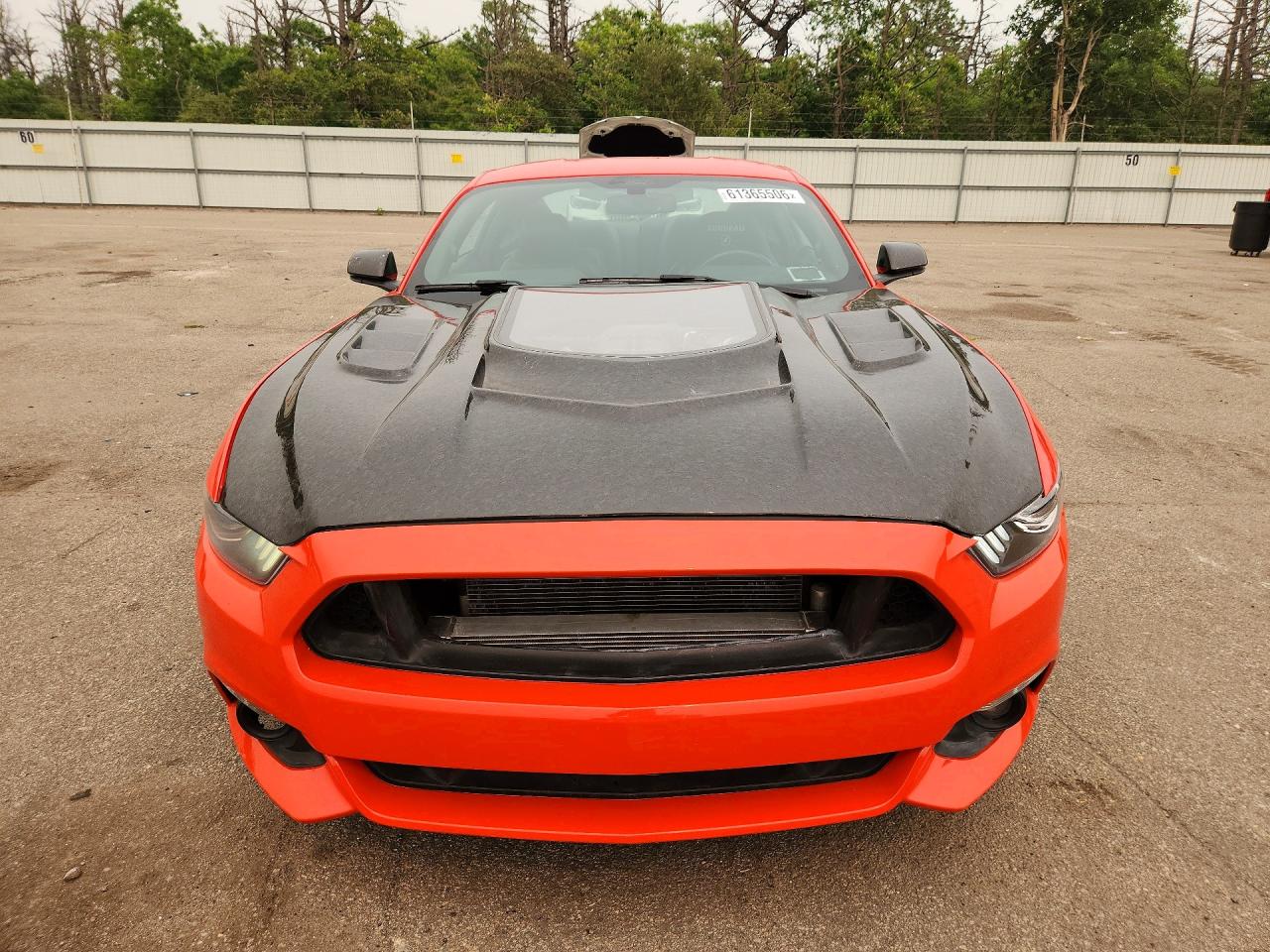 2015 Ford Mustang Gt Оранжевый vin: 1FA6P8CF0F5303706