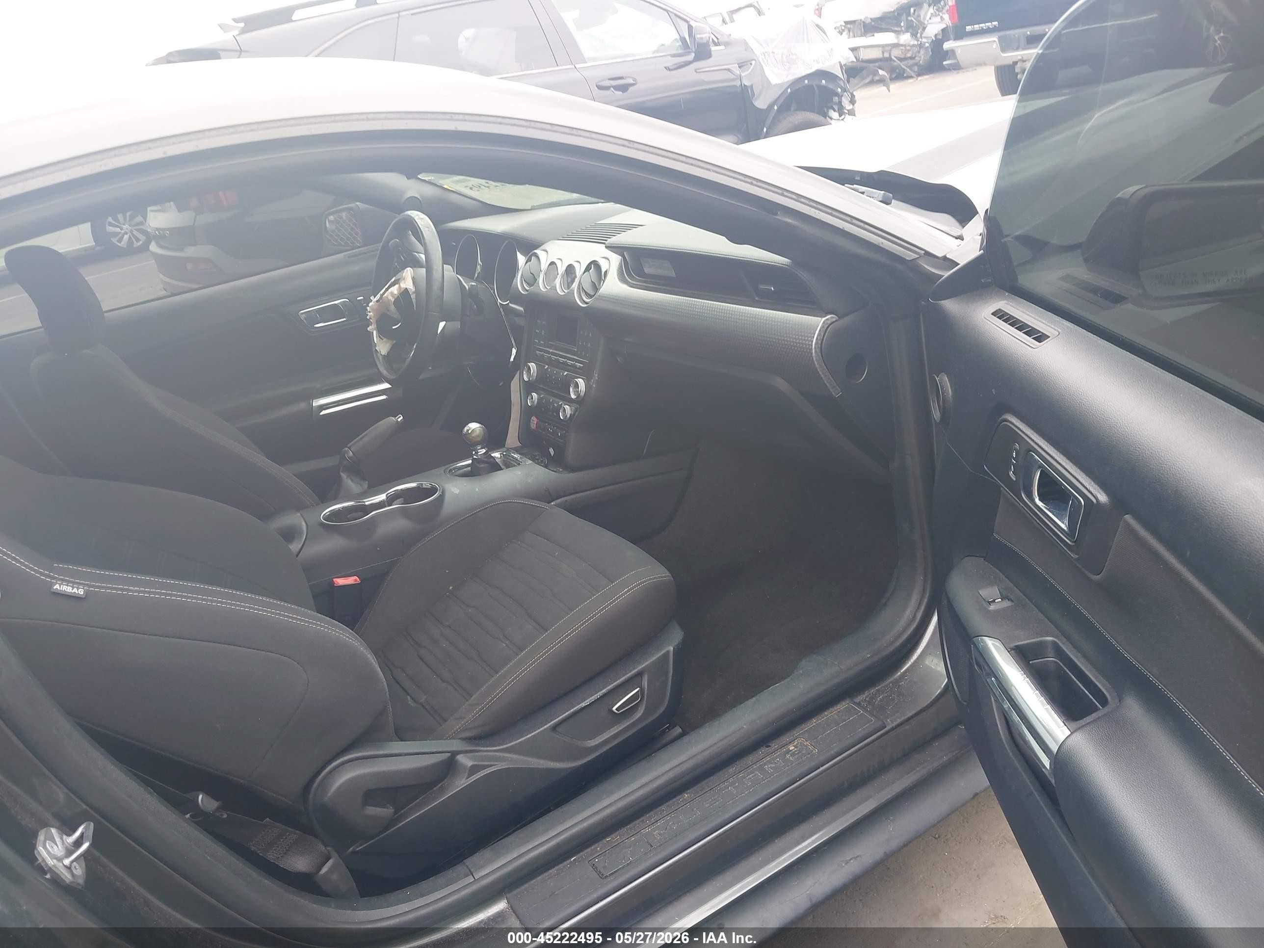 2015 Ford Mustang Gt Зеленый vin: 1FA6P8CF0F5354073