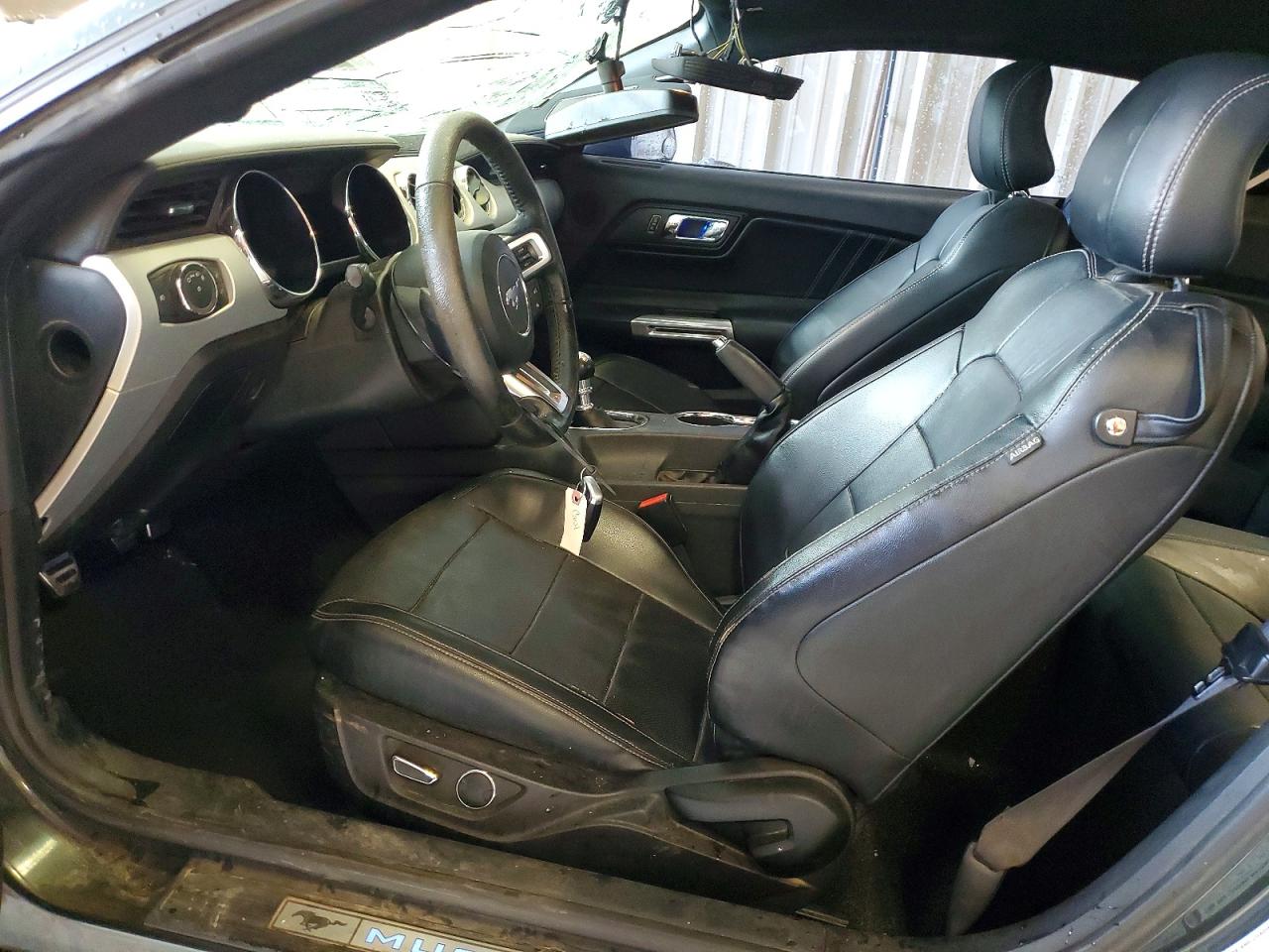 2015 Ford Mustang Gt Green vin: 1FA6P8CF0F5355420
