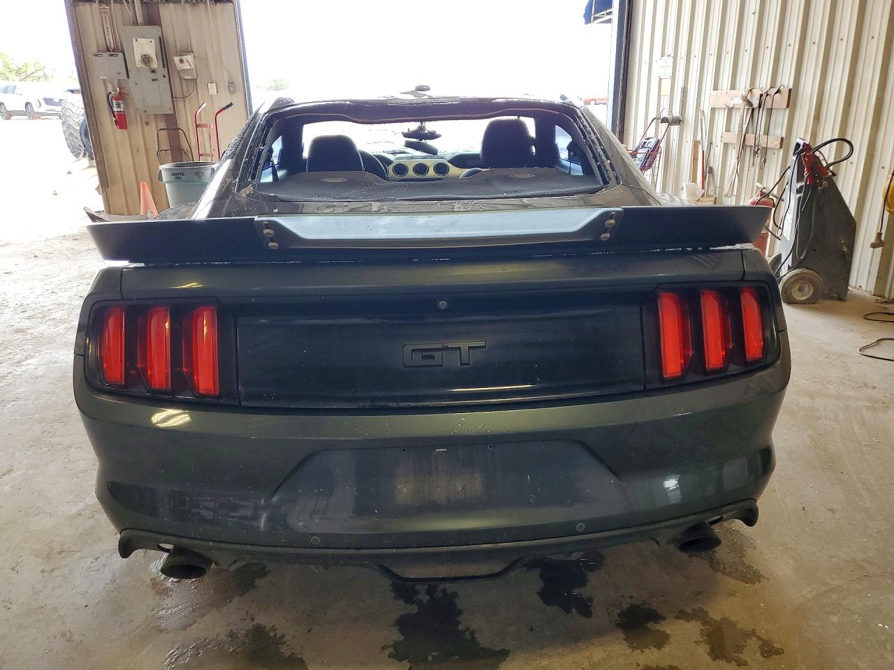 2015 Ford Mustang Gt Green vin: 1FA6P8CF0F5355420