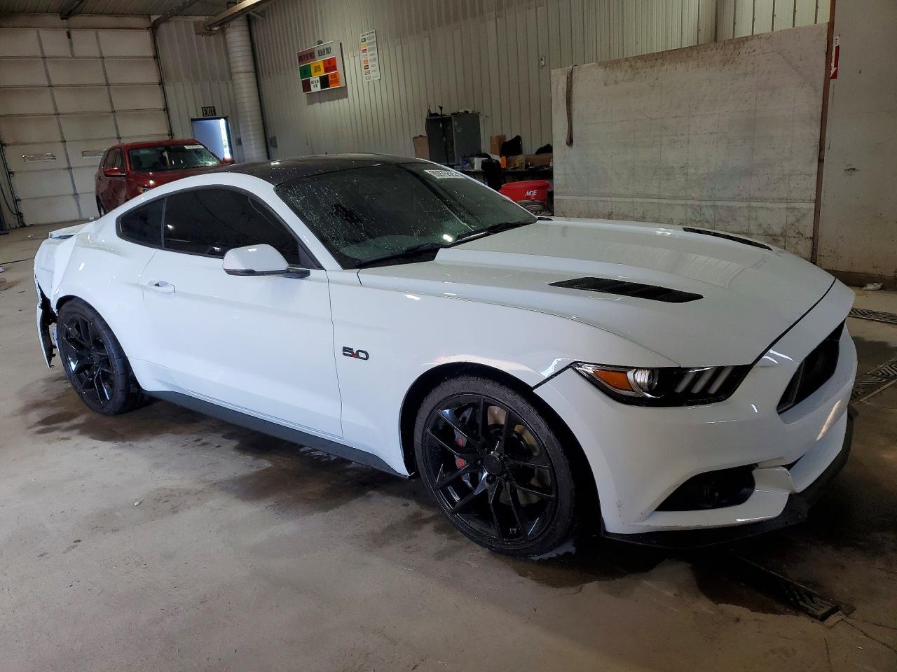 2015 Ford Mustang Gt White vin: 1FA6P8CF0F5362013