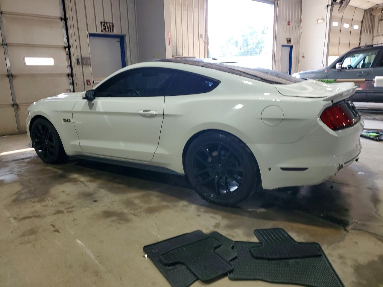 2015 Ford Mustang Gt White vin: 1FA6P8CF0F5362013