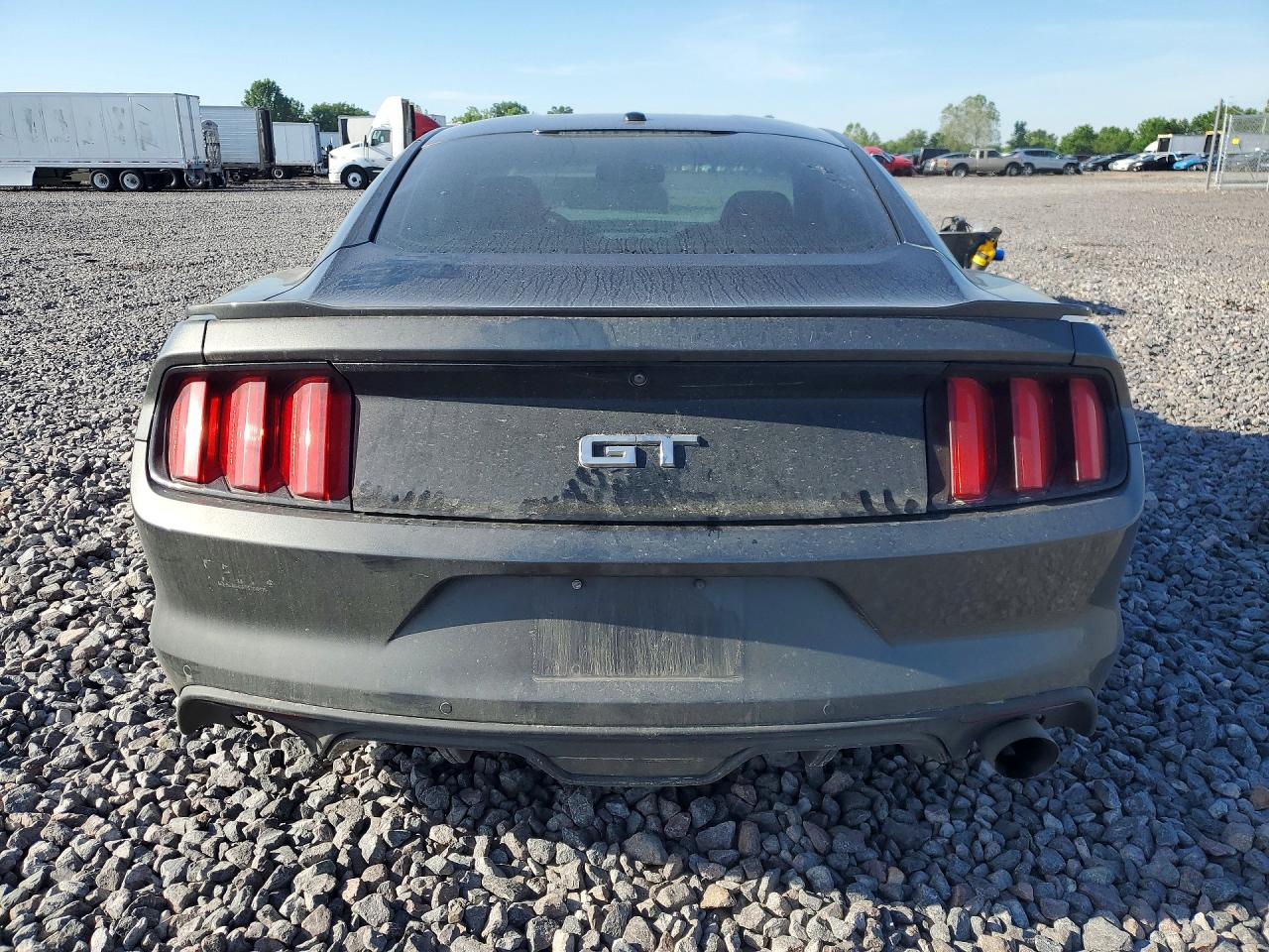 2015 Ford Mustang Gt Gray vin: 1FA6P8CF0F5385761