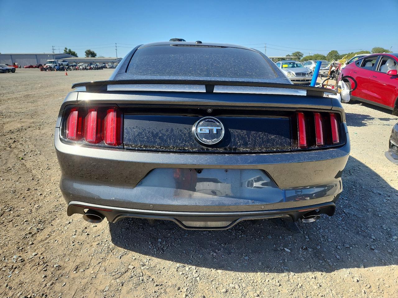 2017 Ford Mustang Gt Gray vin: 1FA6P8CF0H5263162