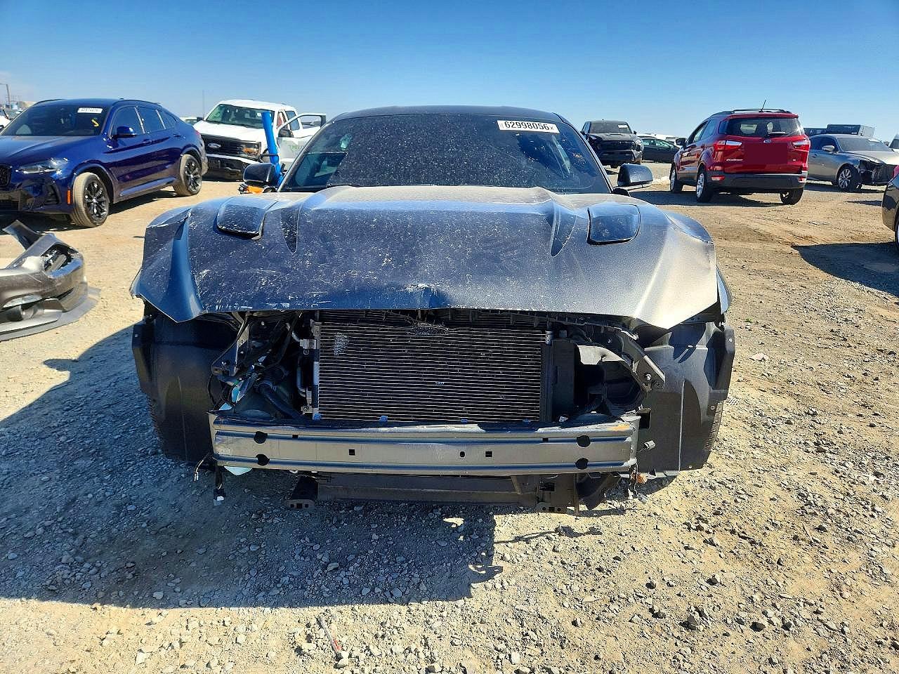 2017 Ford Mustang Gt Gray vin: 1FA6P8CF0H5263162
