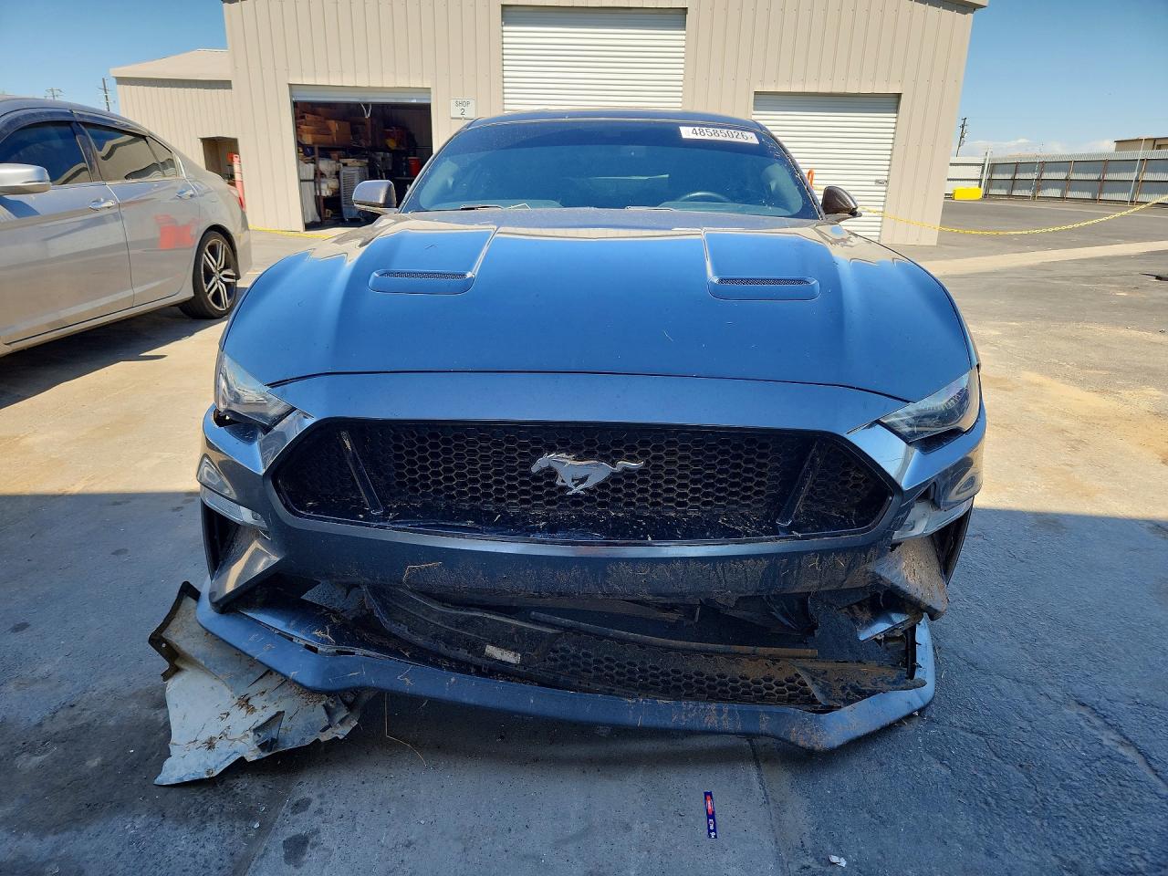 2019 Ford Mustang Gt Угольный vin: 1FA6P8CF0K5125578