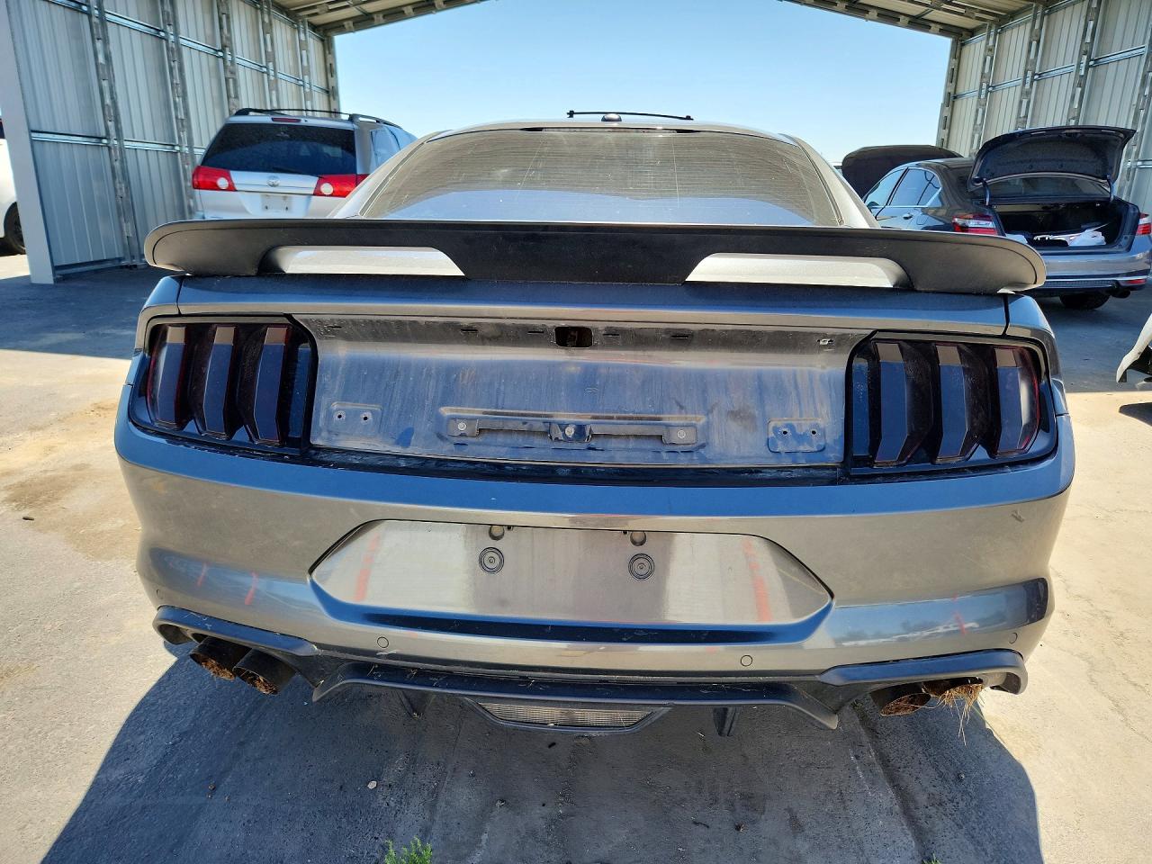 2019 Ford Mustang Gt Угольный vin: 1FA6P8CF0K5125578