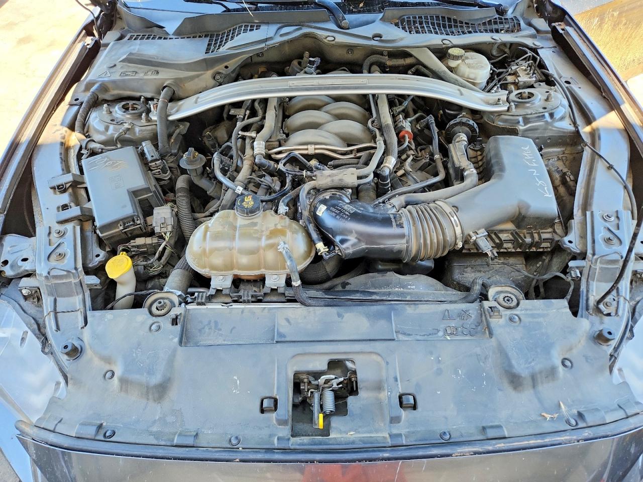 2019 Ford Mustang Gt Угольный vin: 1FA6P8CF0K5125578