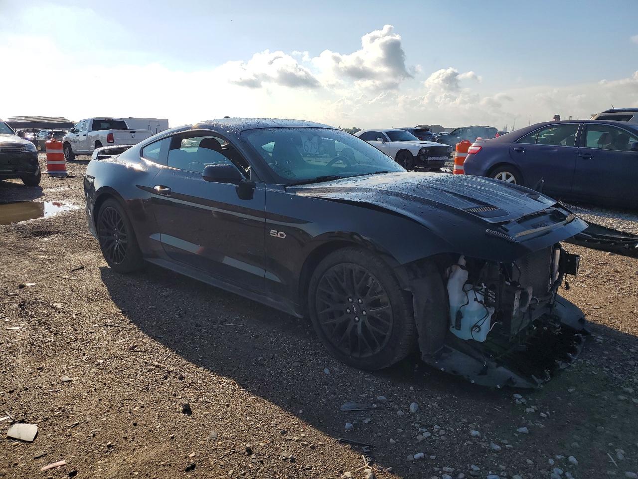 2020 Ford Mustang Gt Black vin: 1FA6P8CF0L5169338