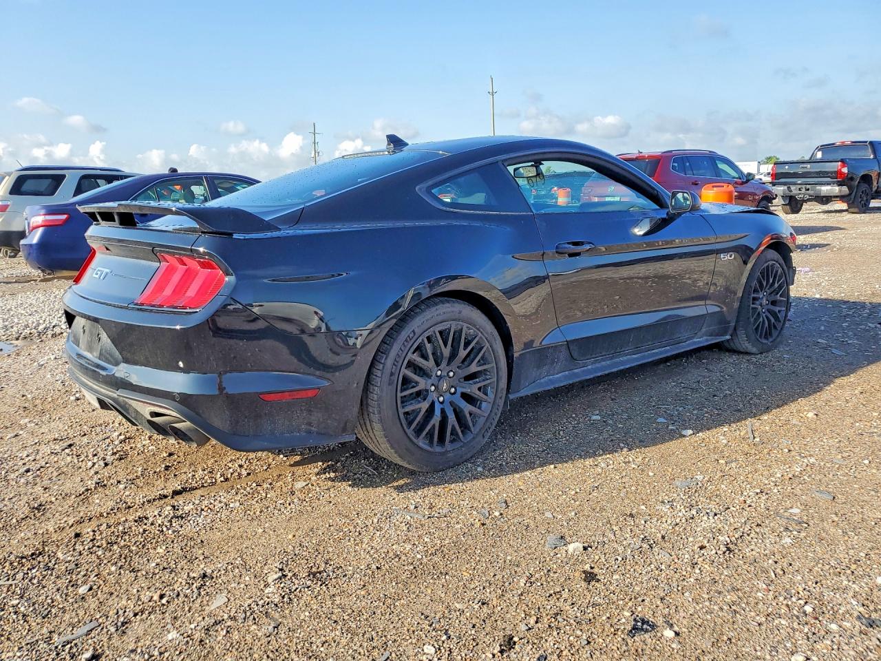 2020 Ford Mustang Gt Black vin: 1FA6P8CF0L5169338