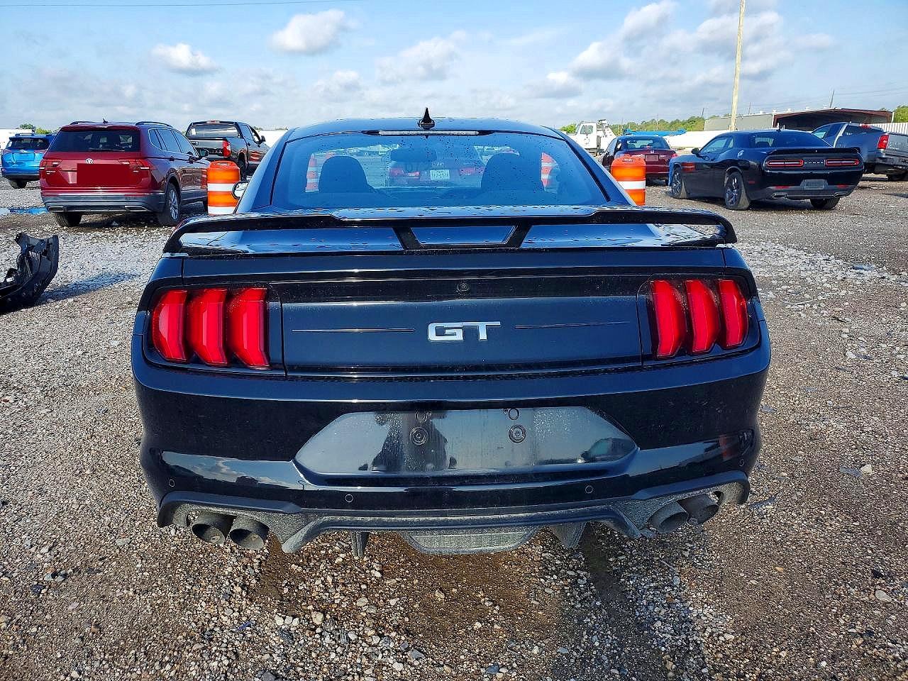 2020 Ford Mustang Gt Black vin: 1FA6P8CF0L5169338