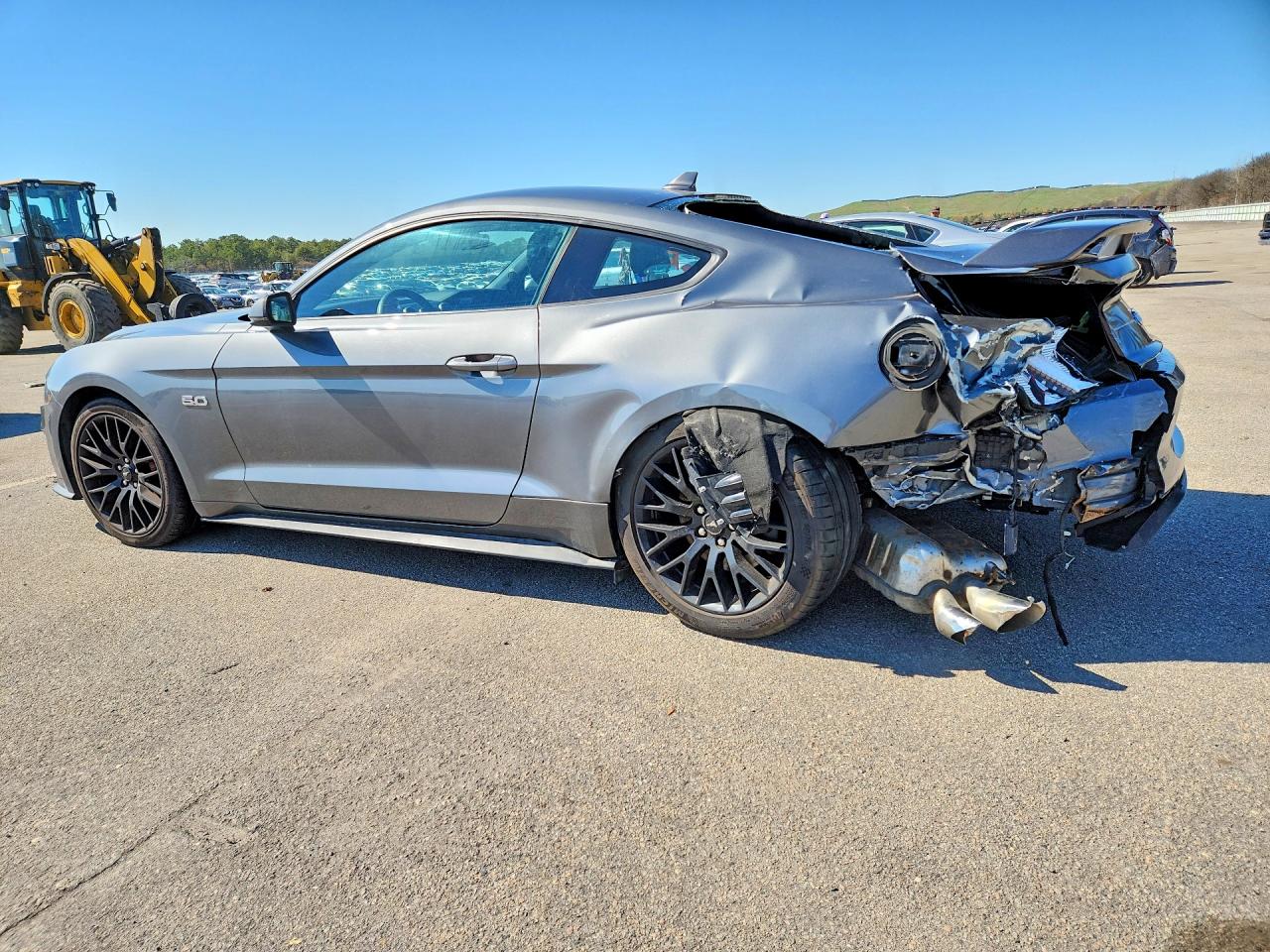 2022 Ford Mustang Gt Charcoal vin: 1FA6P8CF0N5143888