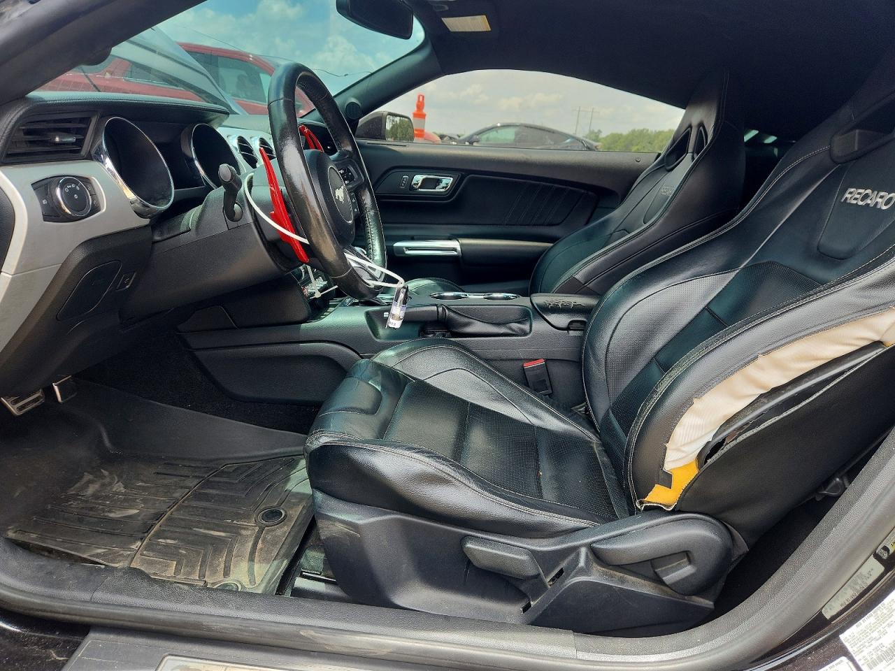2015 Ford Mustang Gt Черный vin: 1FA6P8CF1F5304816