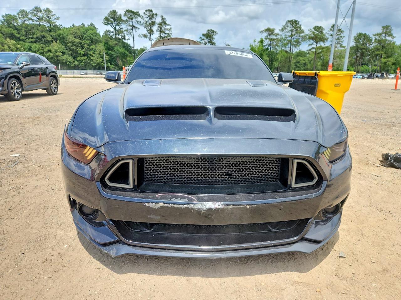 2015 Ford Mustang Gt Черный vin: 1FA6P8CF1F5304816