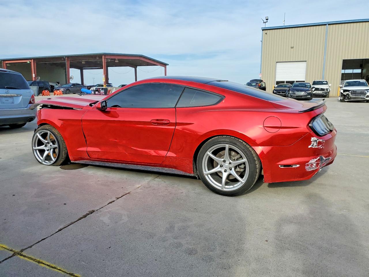 2015 Ford Mustang Gt Red vin: 1FA6P8CF1F5314567