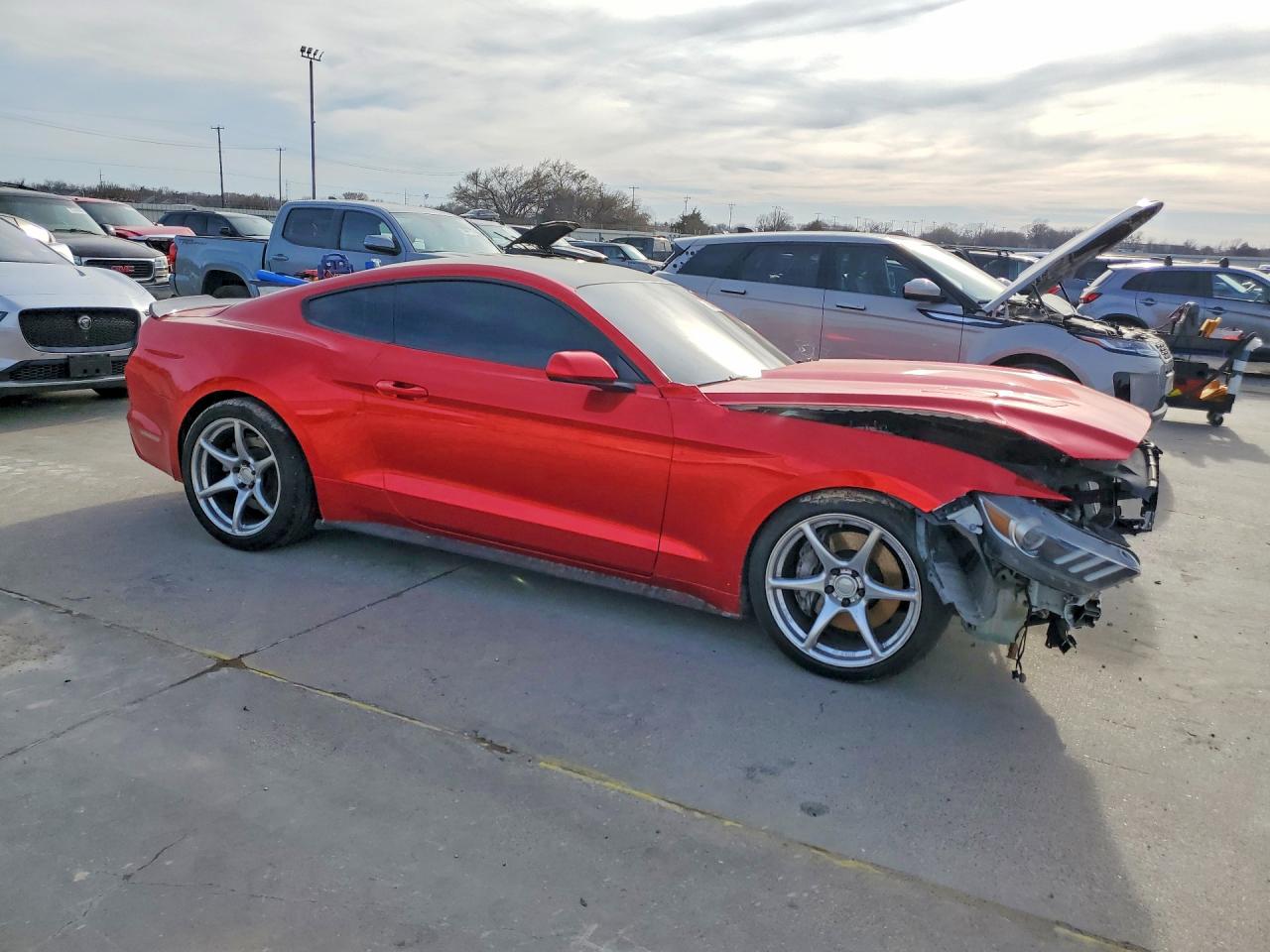 2015 Ford Mustang Gt Red vin: 1FA6P8CF1F5314567