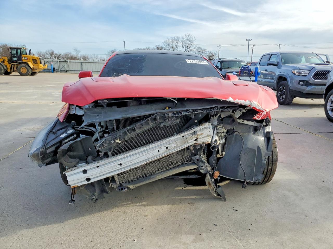 2015 Ford Mustang Gt Red vin: 1FA6P8CF1F5314567