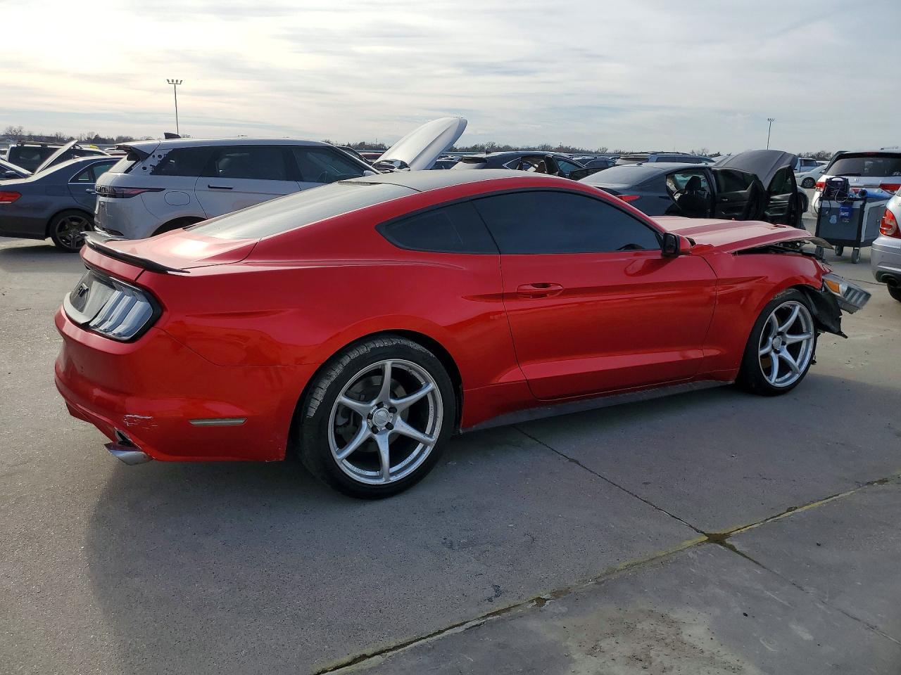 2015 Ford Mustang Gt Red vin: 1FA6P8CF1F5314567
