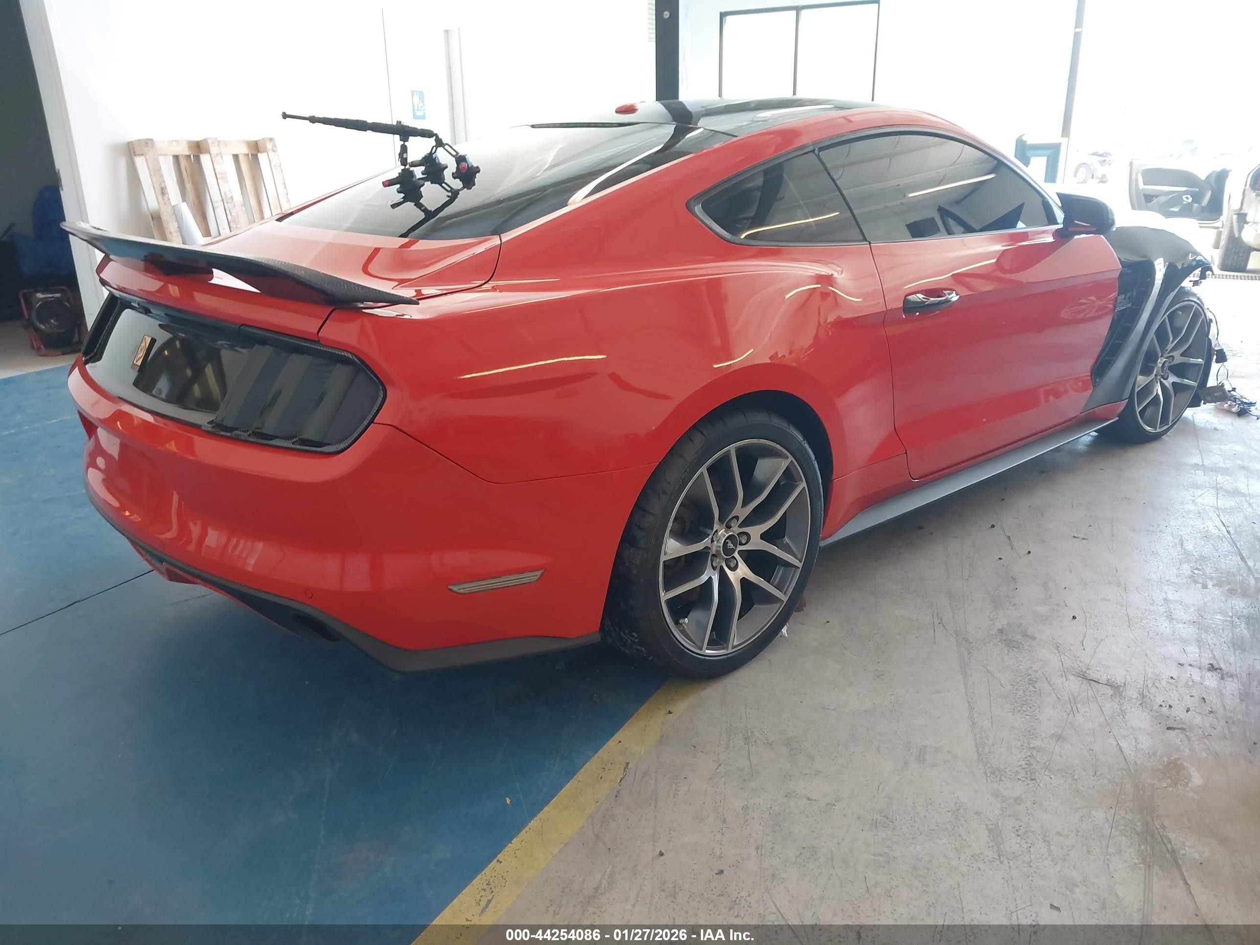 2015 Ford Mustang Gt Premium Orange vin: 1FA6P8CF1F5332020