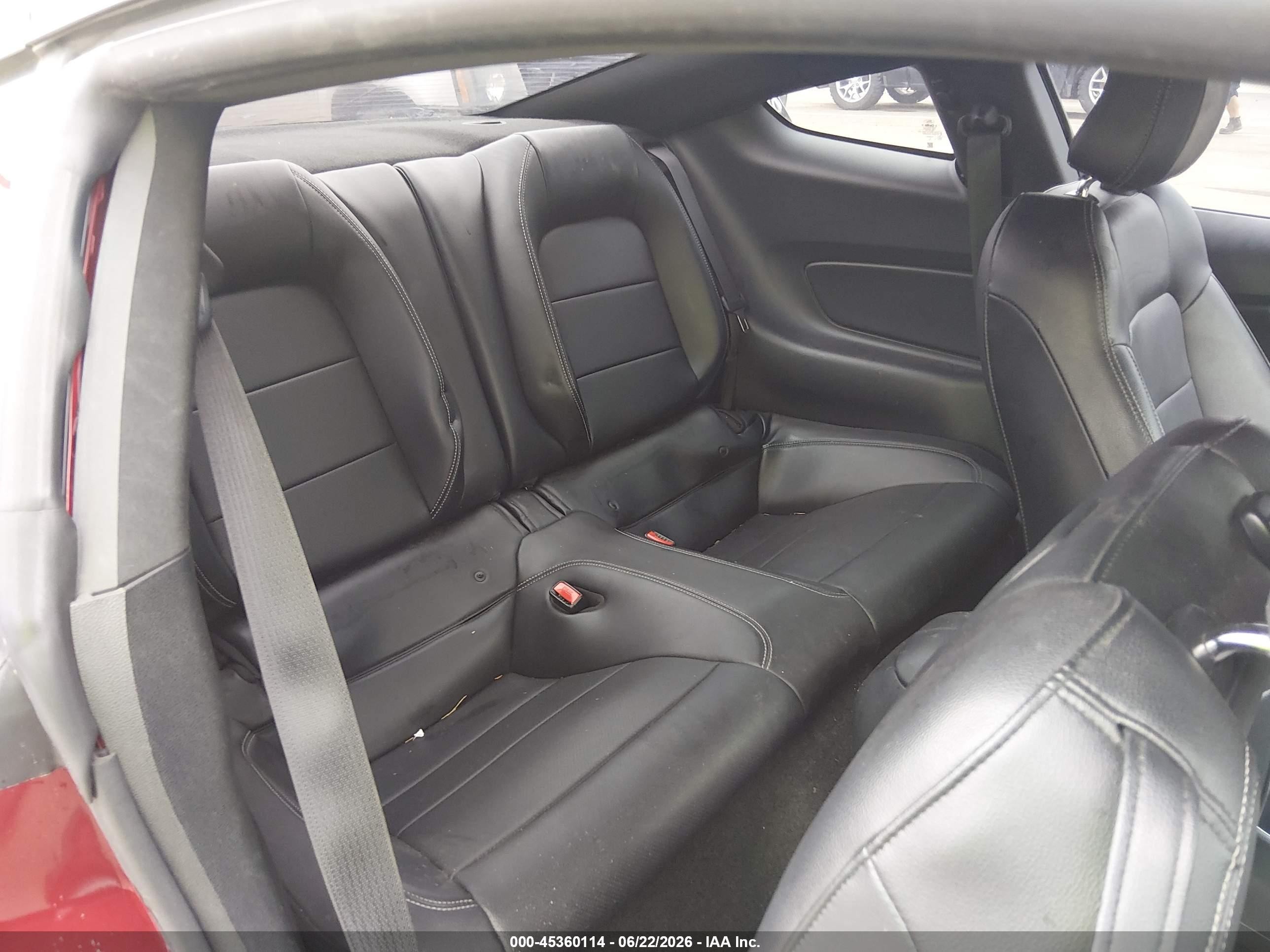 2015 Ford Mustang Gt Premium Burgundy vin: 1FA6P8CF1F5385199