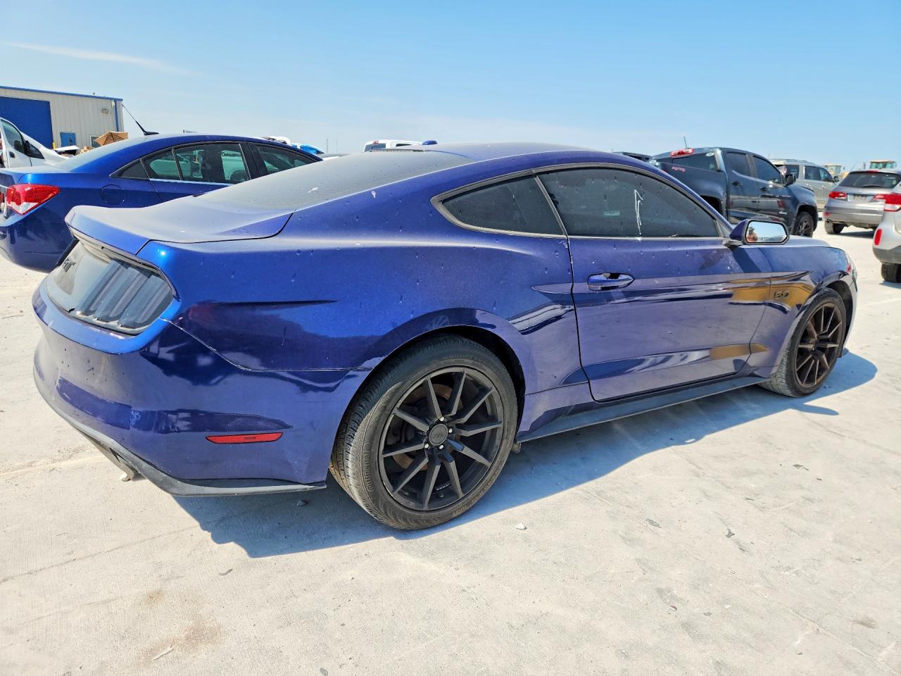 2015 Ford Mustang Gt Blue vin: 1FA6P8CF1F5418170