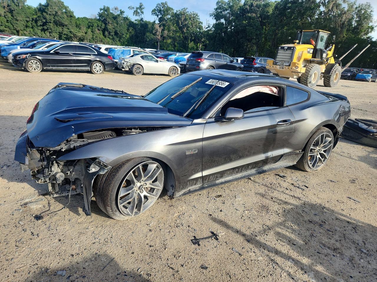 2015 Ford Mustang Cobra R Gray vin: 1FA6P8CF1F5433249