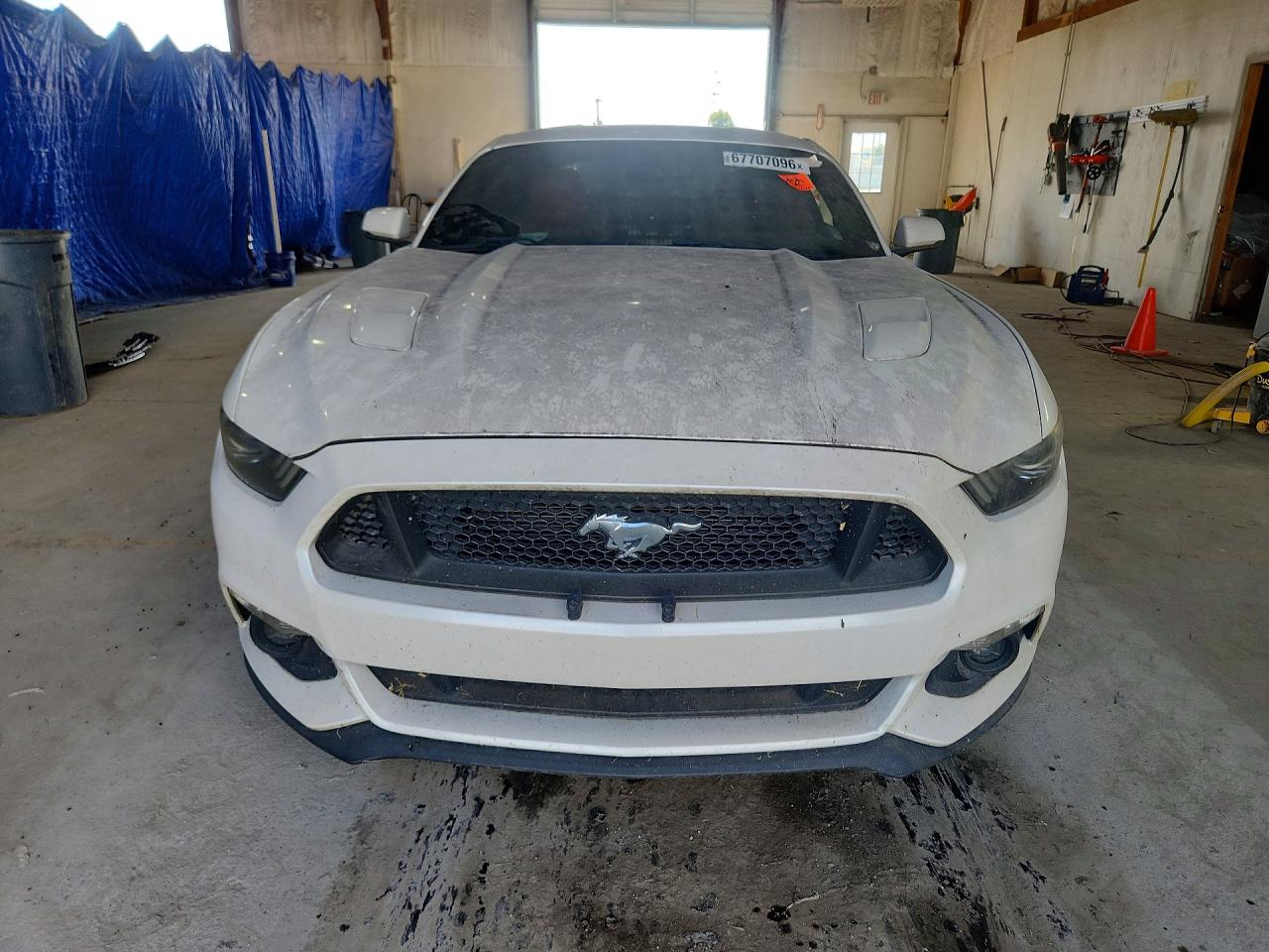 2017 Ford Mustang Gt Белый vin: 1FA6P8CF1H5212740