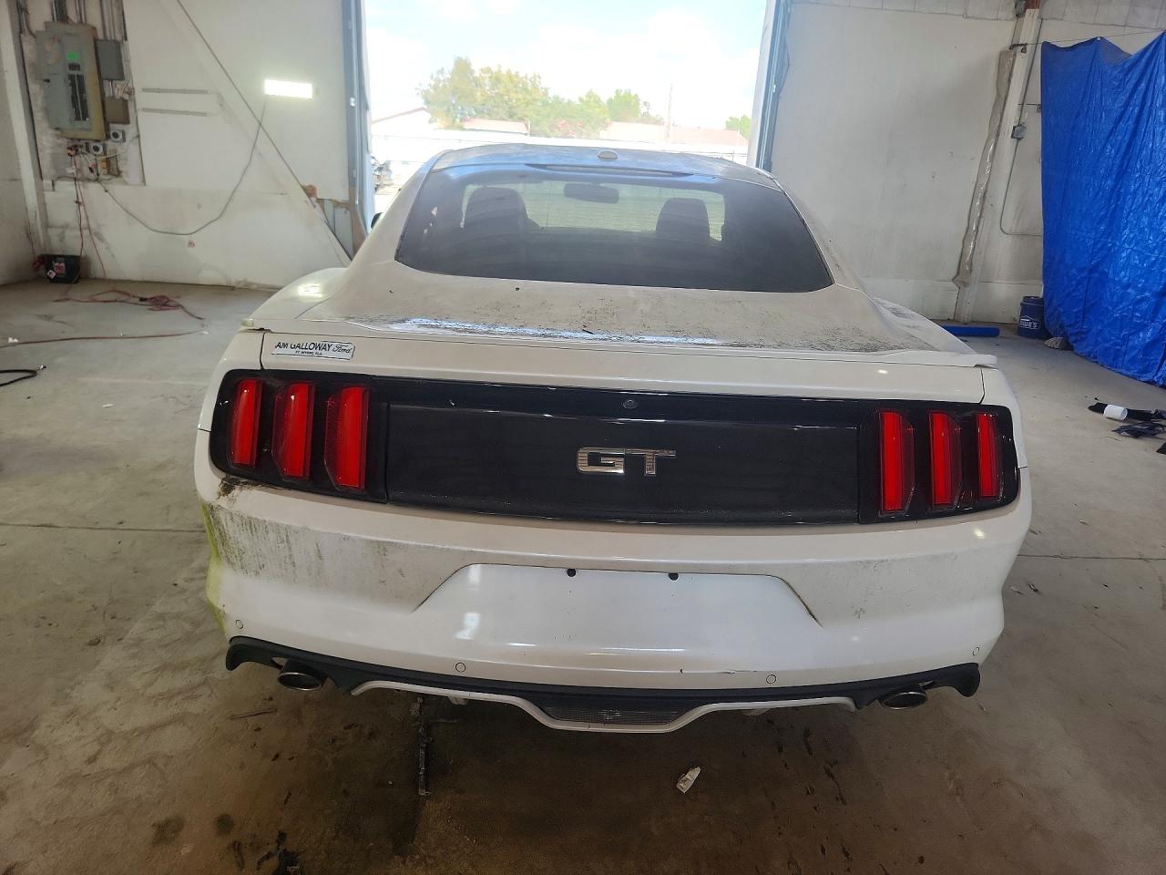 2017 Ford Mustang Gt Белый vin: 1FA6P8CF1H5212740
