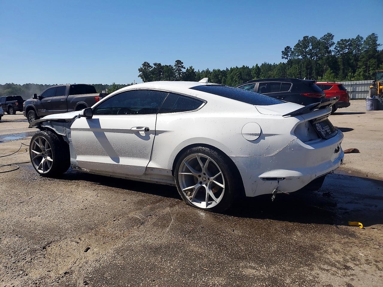 2020 Ford Mustang Gt White vin: 1FA6P8CF1L5170675