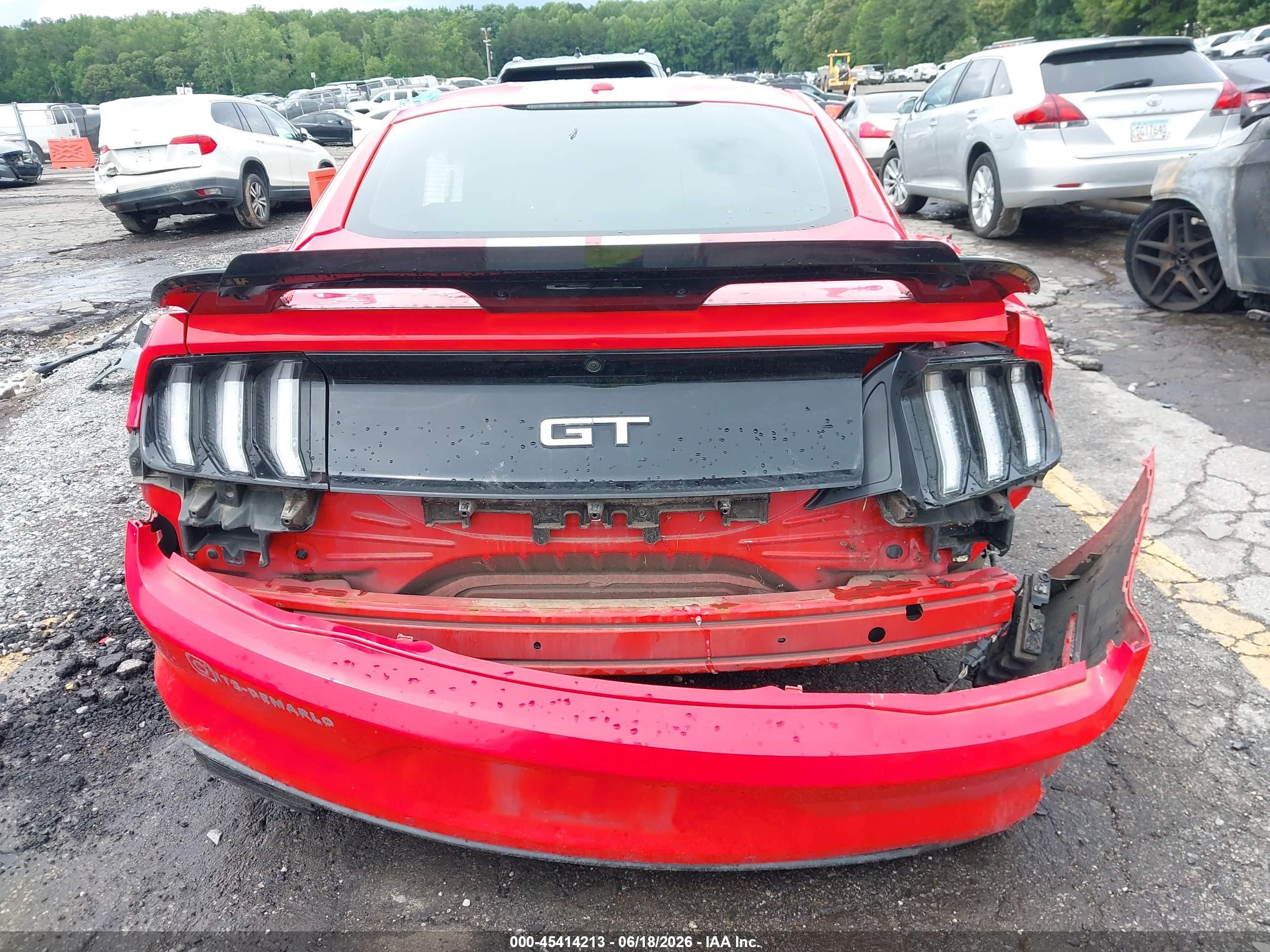 2015 Ford Mustang Gt Premium Red vin: 1FA6P8CF2F5299593
