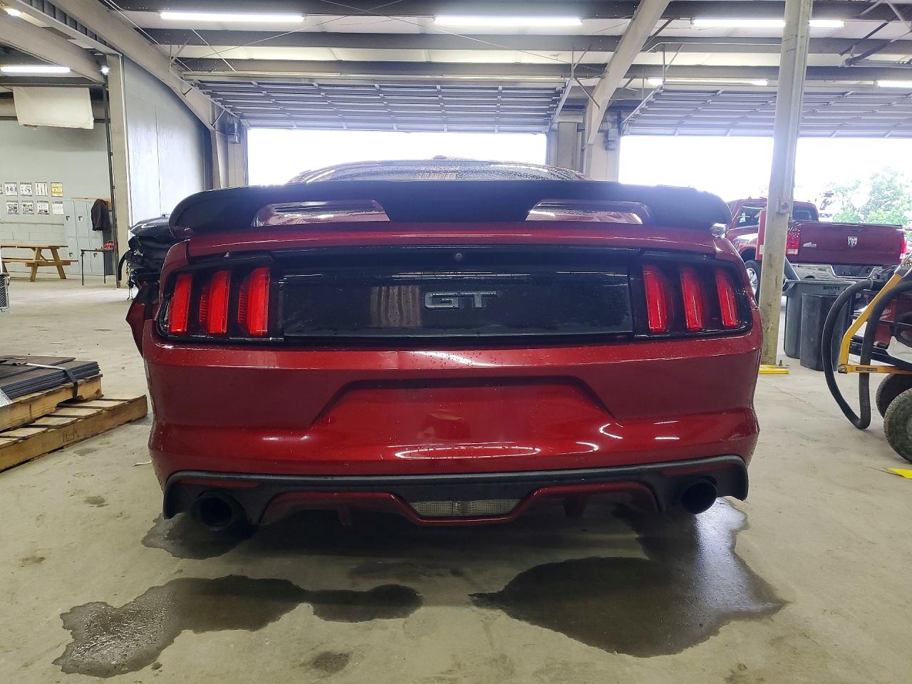 2015 Ford Mustang Gt Red vin: 1FA6P8CF2F5312889