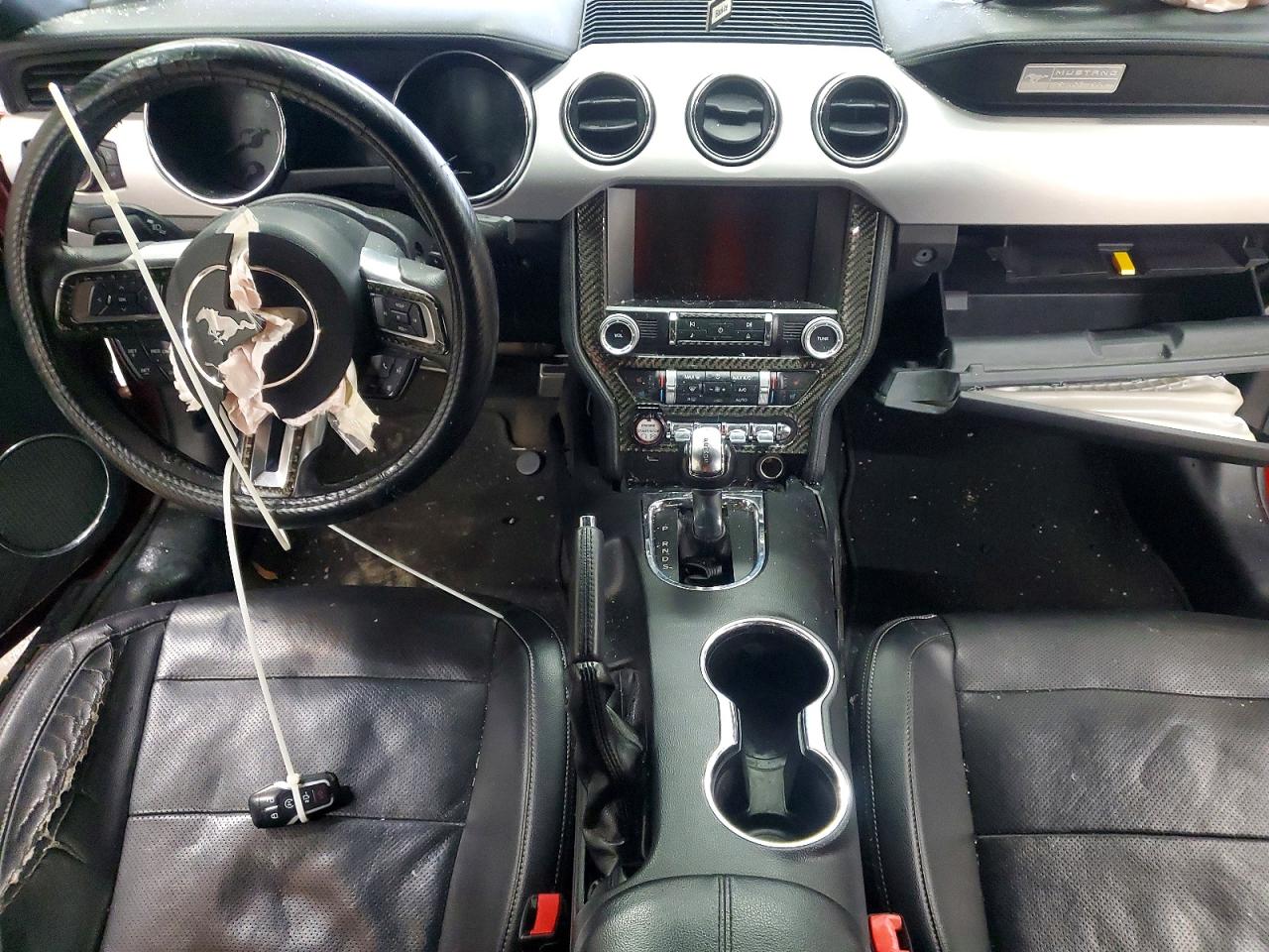 2015 Ford Mustang Gt Red vin: 1FA6P8CF2F5312889