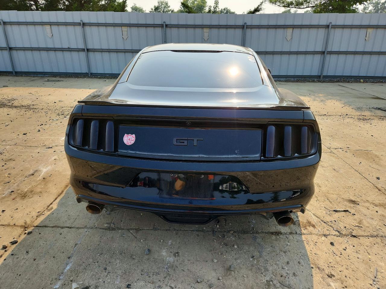 2015 Ford Mustang Gt Black vin: 1FA6P8CF2F5331734