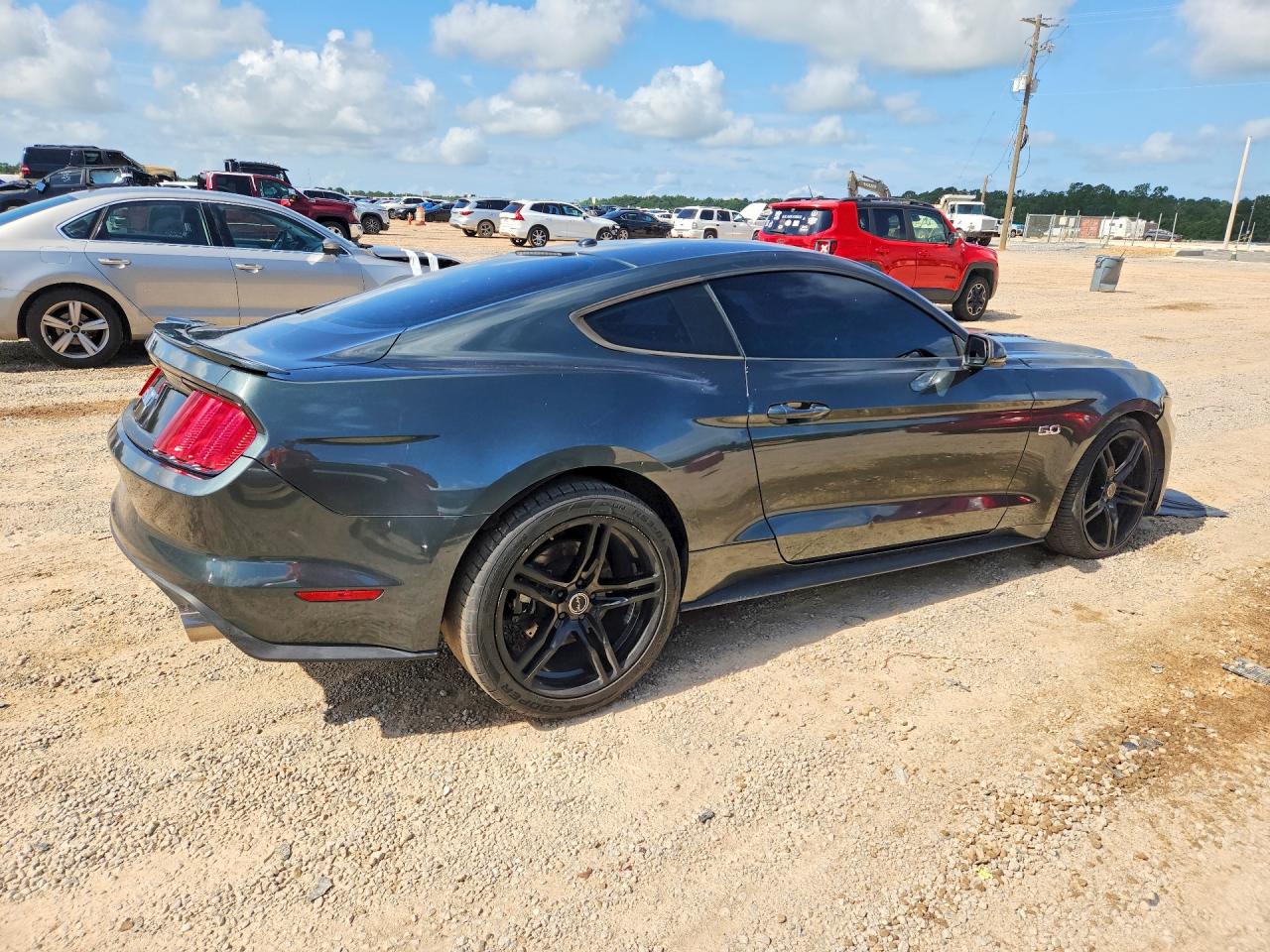 2015 Ford Mustang Gt Charcoal vin: 1FA6P8CF2F5347674