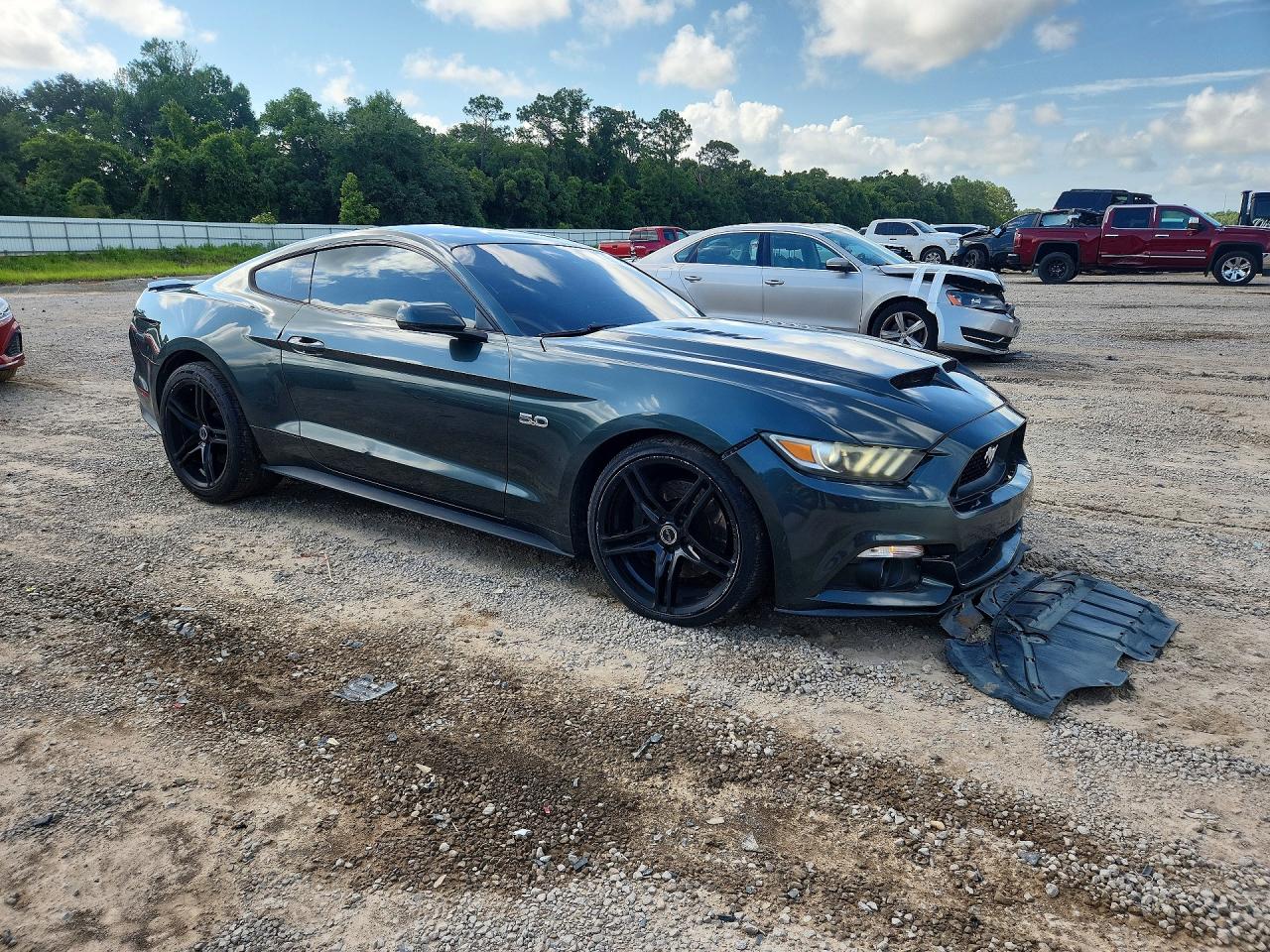 2015 Ford Mustang Gt Charcoal vin: 1FA6P8CF2F5347674
