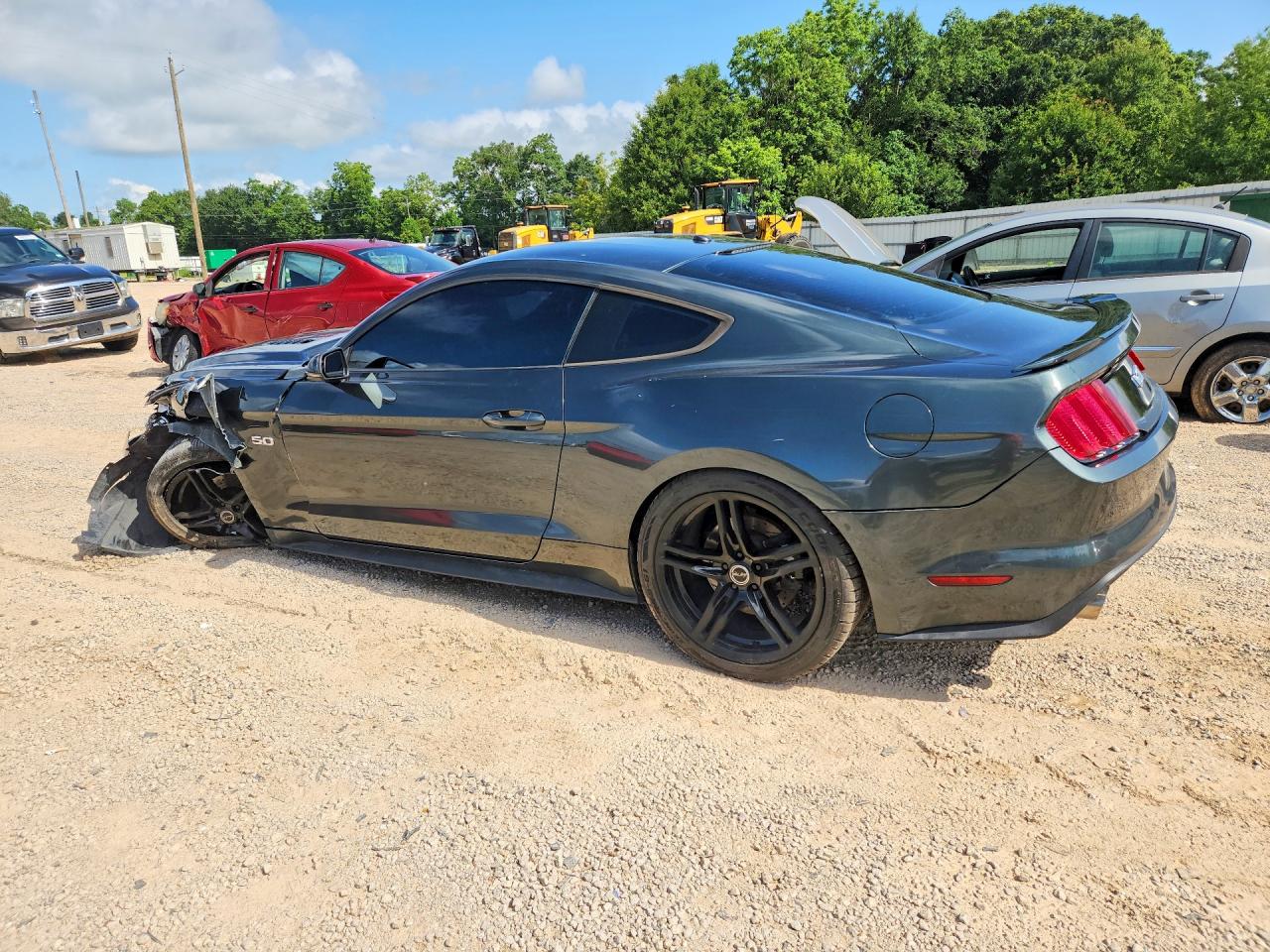 2015 Ford Mustang Gt Charcoal vin: 1FA6P8CF2F5347674