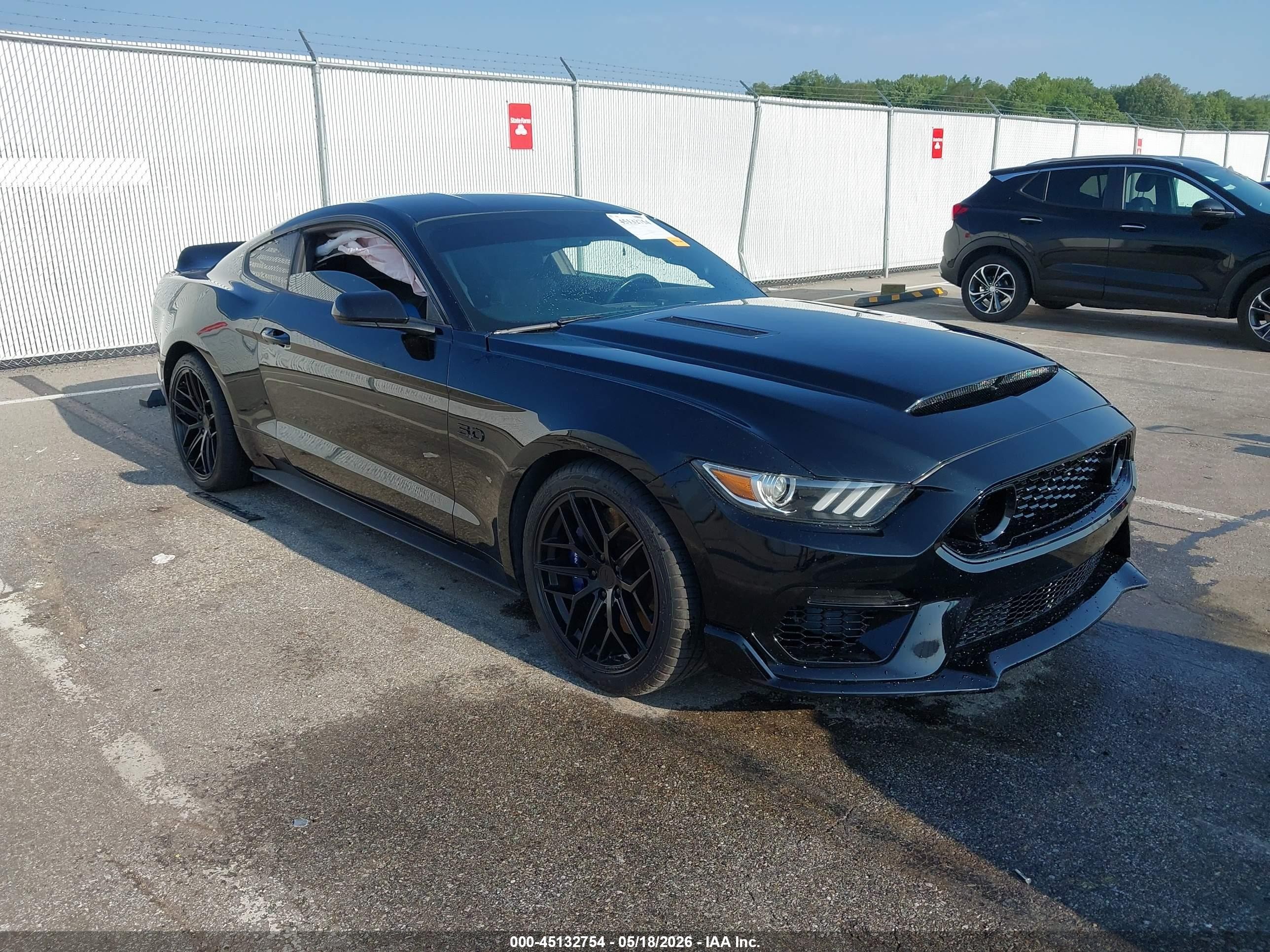 2015 Ford Mustang Gt Black vin: 1FA6P8CF2F5351305